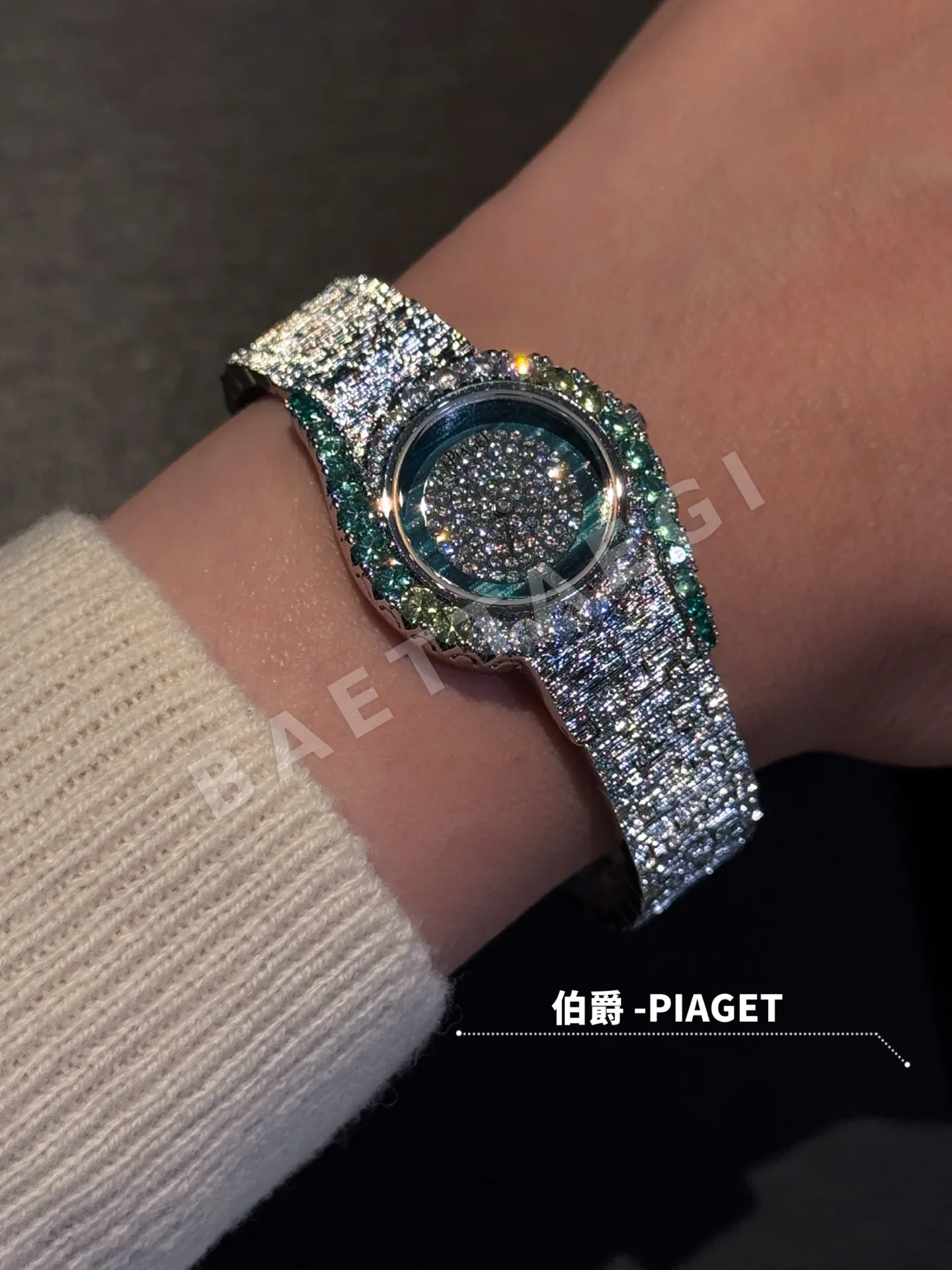 피아제 라임라이트 갈라 프레셔스 다이아 여성 시계 레플리카 45404 Piaget 상세 이미지 6