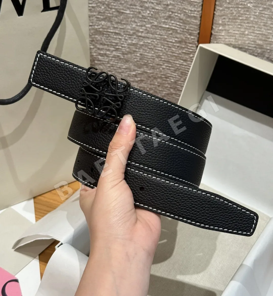 로에베 아나그램 리버시블 소가죽 벨트 상세 이미지 3