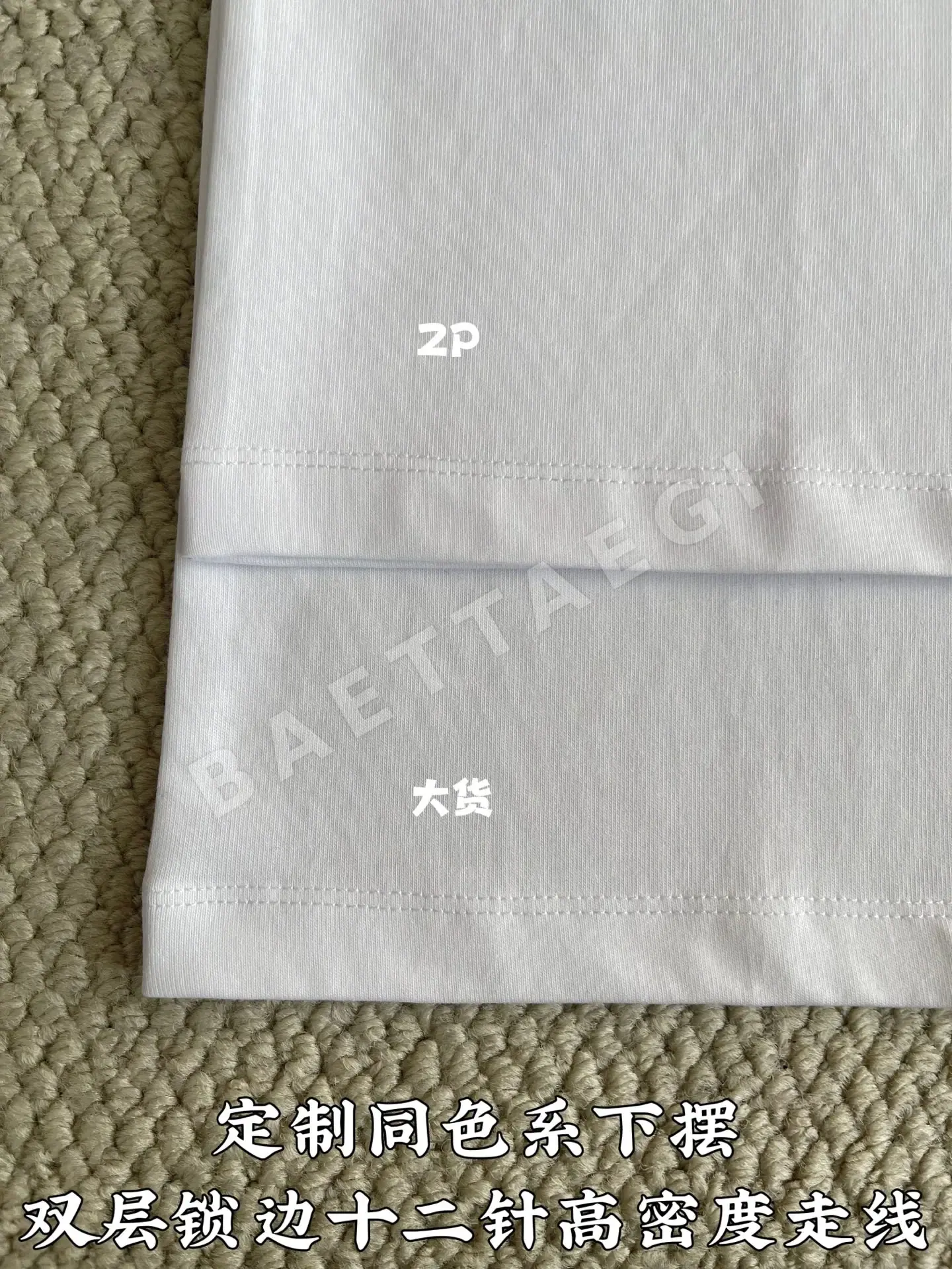 디올 CD로고 크루넥 코튼 반팔 티셔츠 CD-054 상세 이미지 9