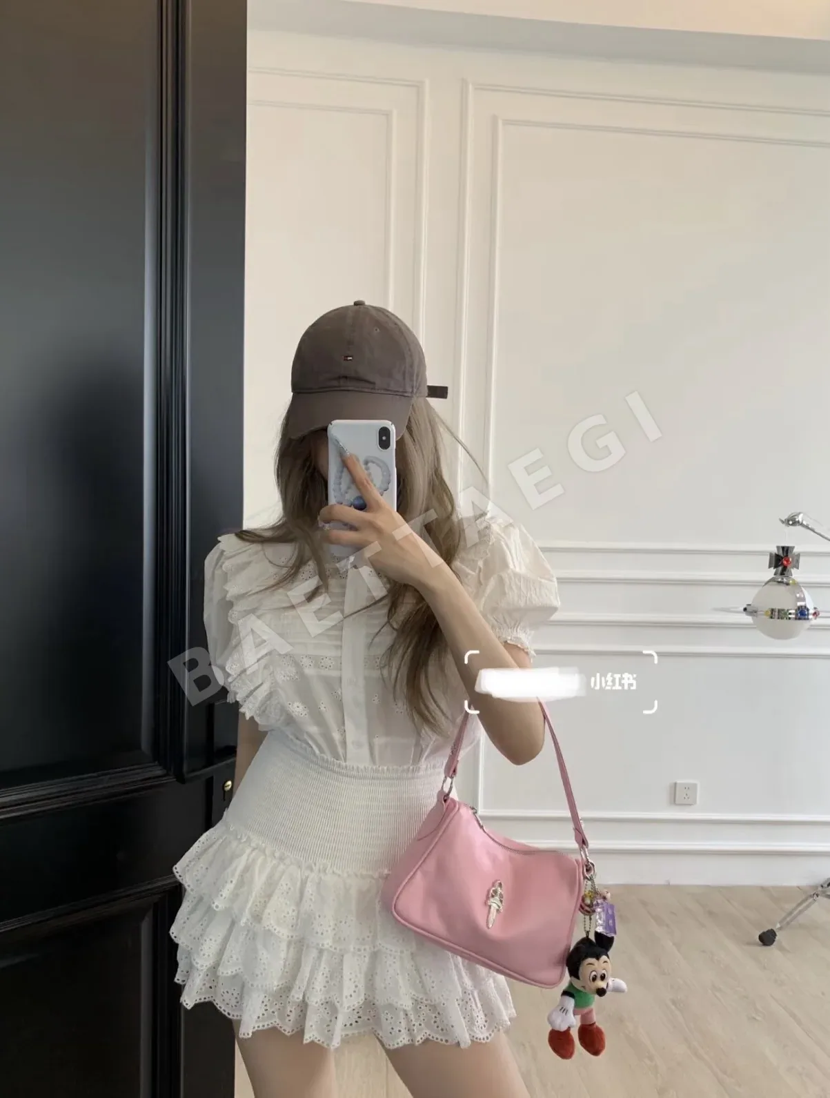 크롬하츠 벚꽃 핑크 치킨너겟 가방 상세 이미지 6