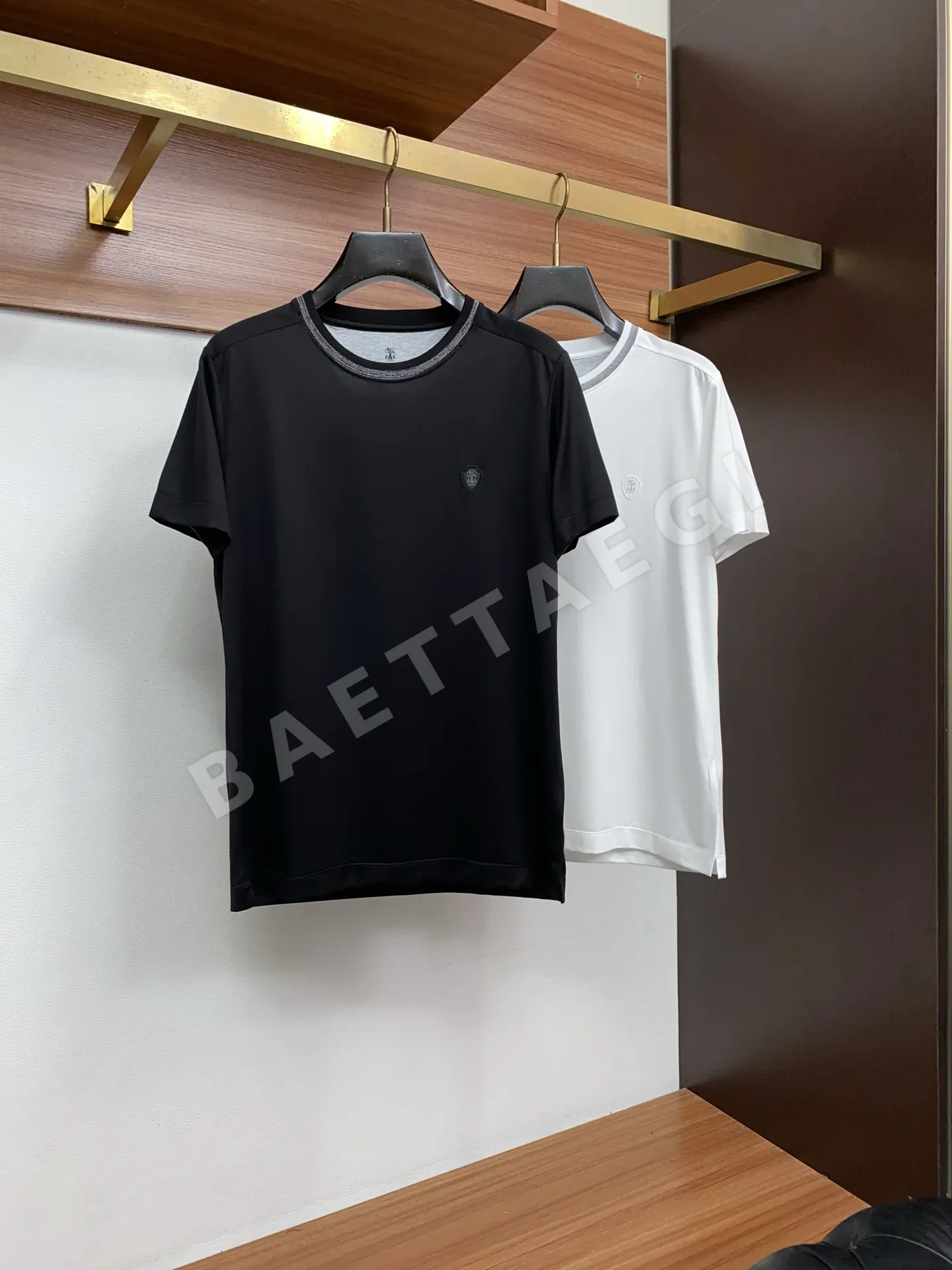 브루넬로쿠치넬리 남성 크루넥 반팔 티셔츠 상세 이미지 8
