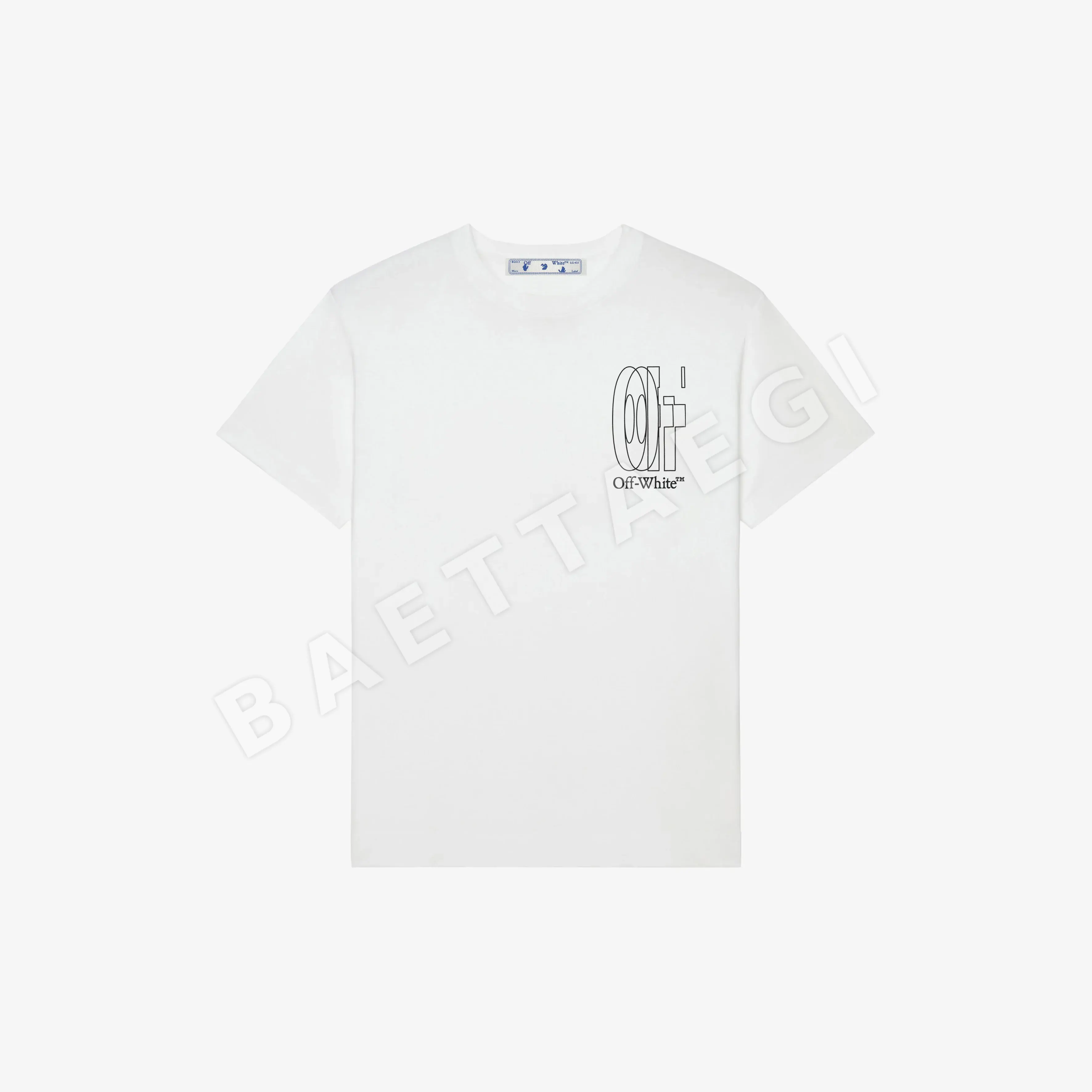 오프화이트 남성 반팔 티셔츠 87666