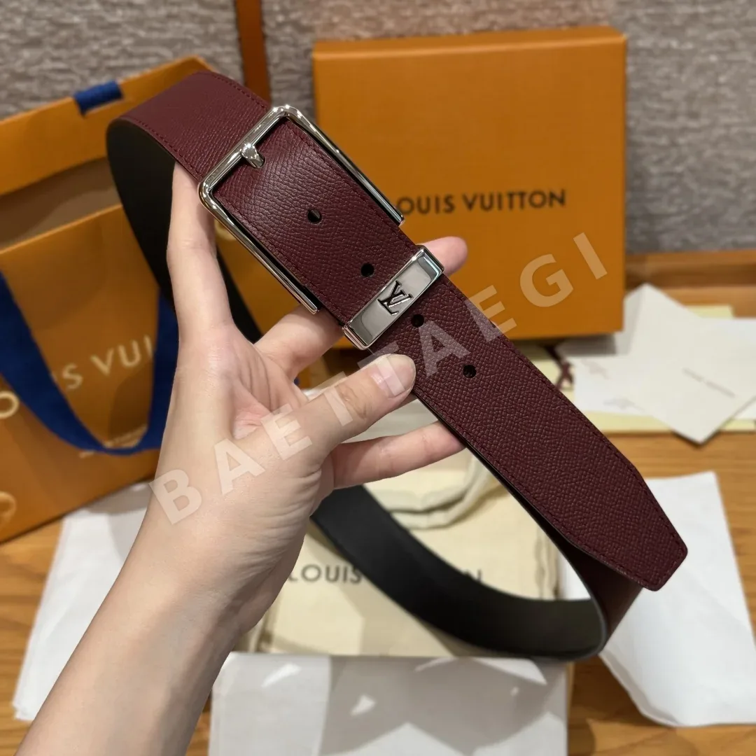 루이비통 폰누프 가죽 벨트 상세 이미지 4