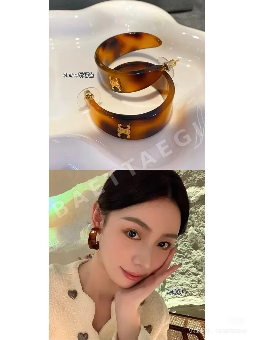 셀린느 아크릴 귀걸이 상세 이미지 3