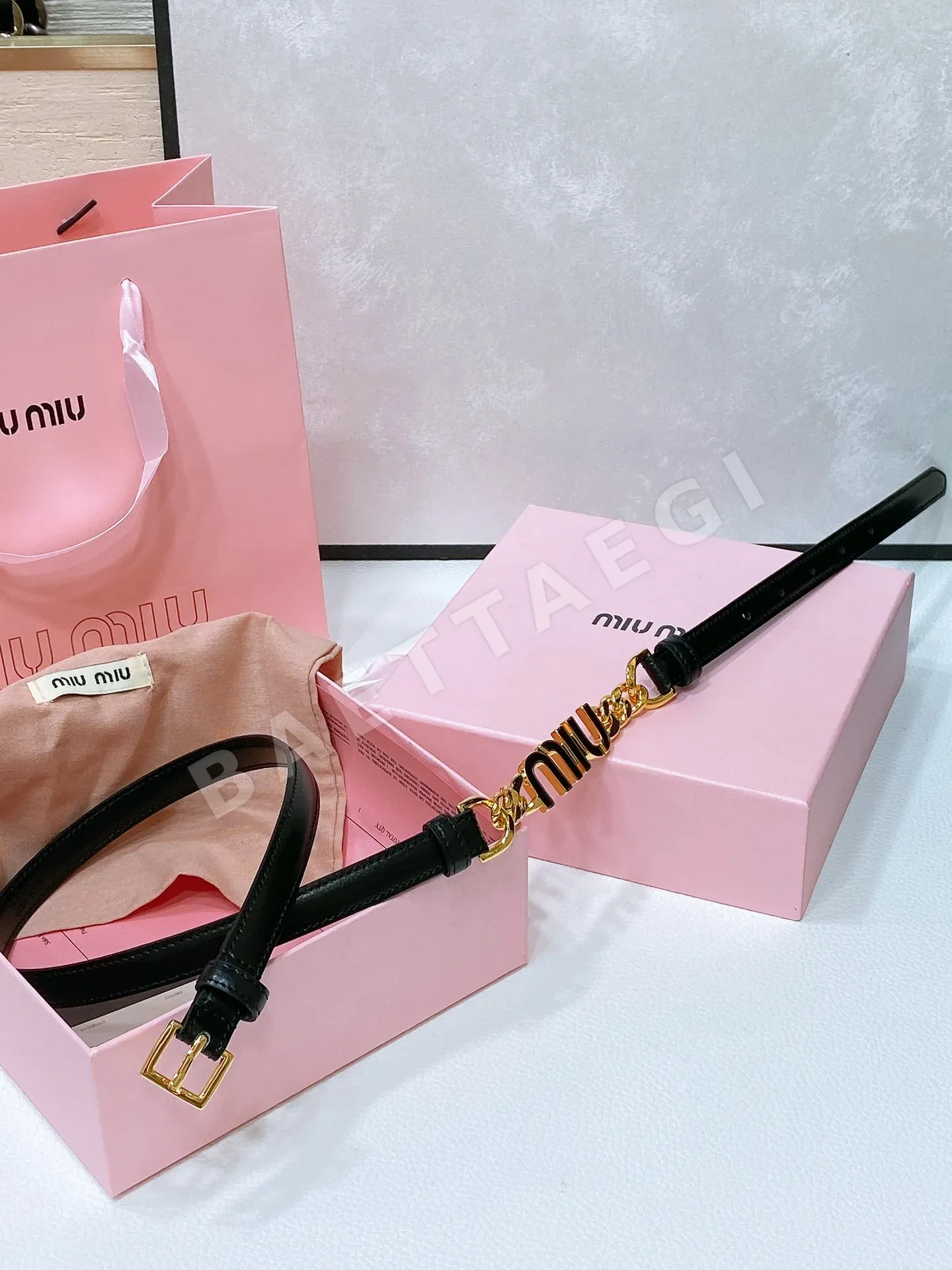 미우미우 벨트 57788 Miu Miu Belt 상세 이미지 5