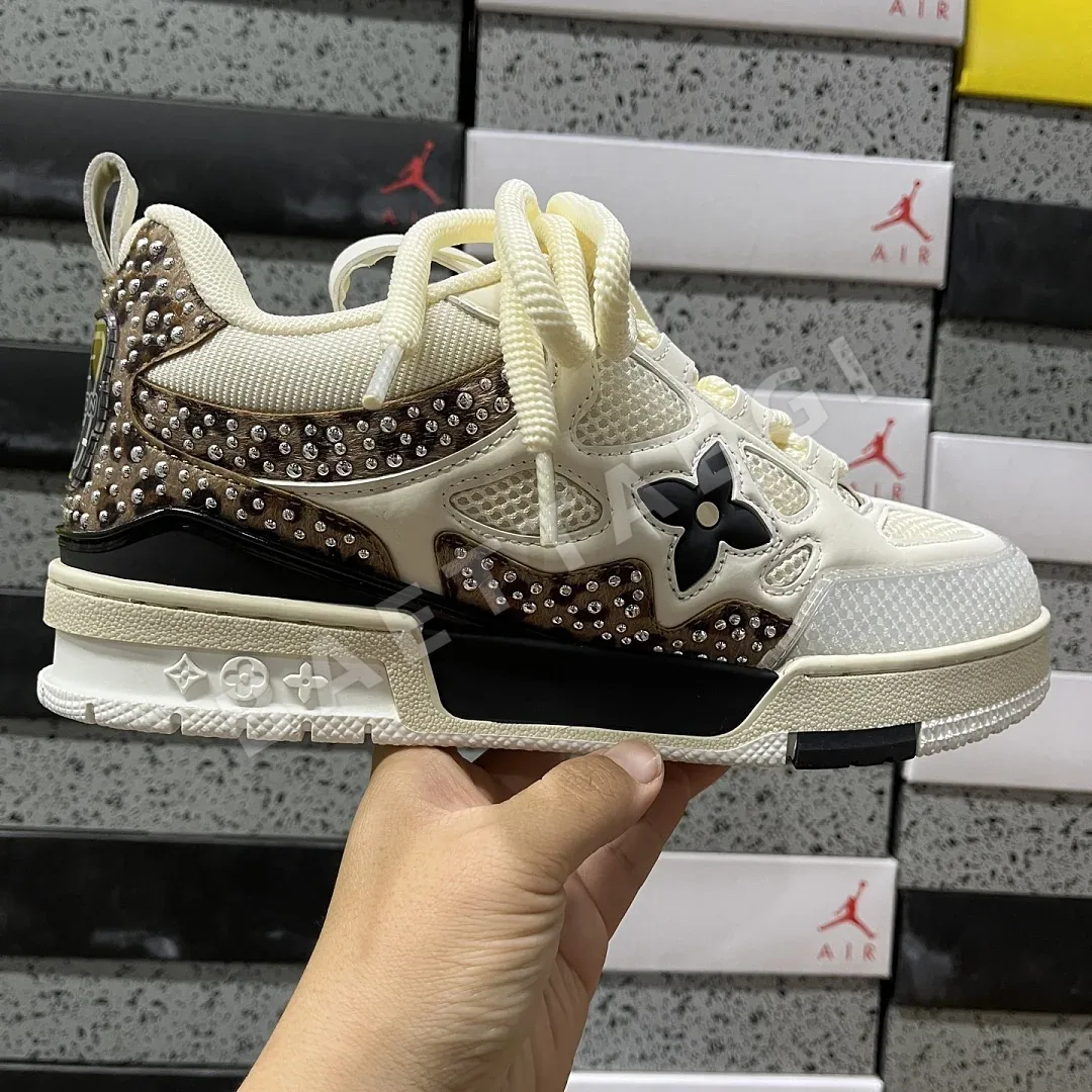 루이비통 [D1] V3 10 아이보리 브라운 205864 Louis Vuitton V3-10 상세 이미지 6