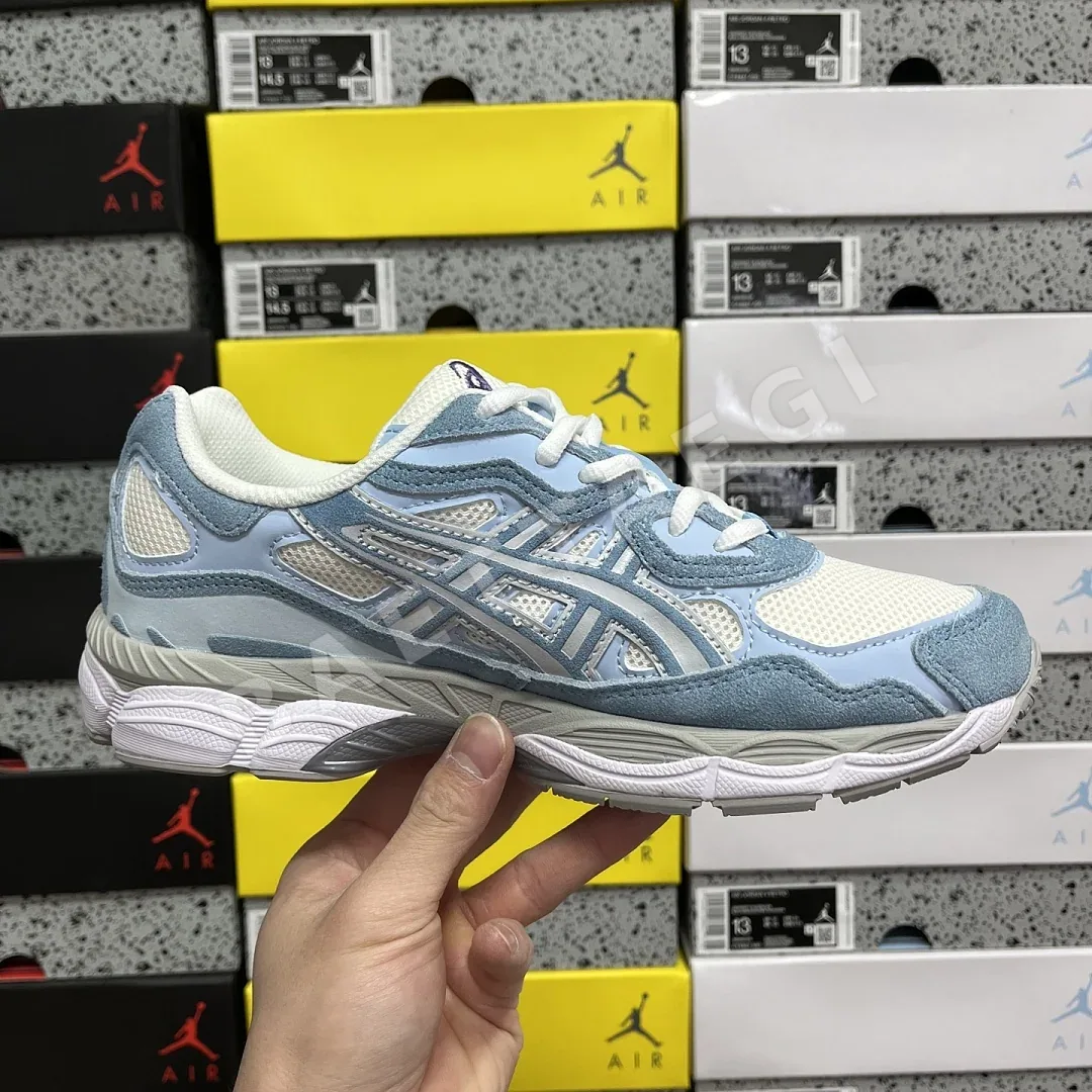 아식스 [M] 젤 NYC 1203A383-107 200484 Asics Gel-NYC Cream Arctic Sky 상세 이미지 5