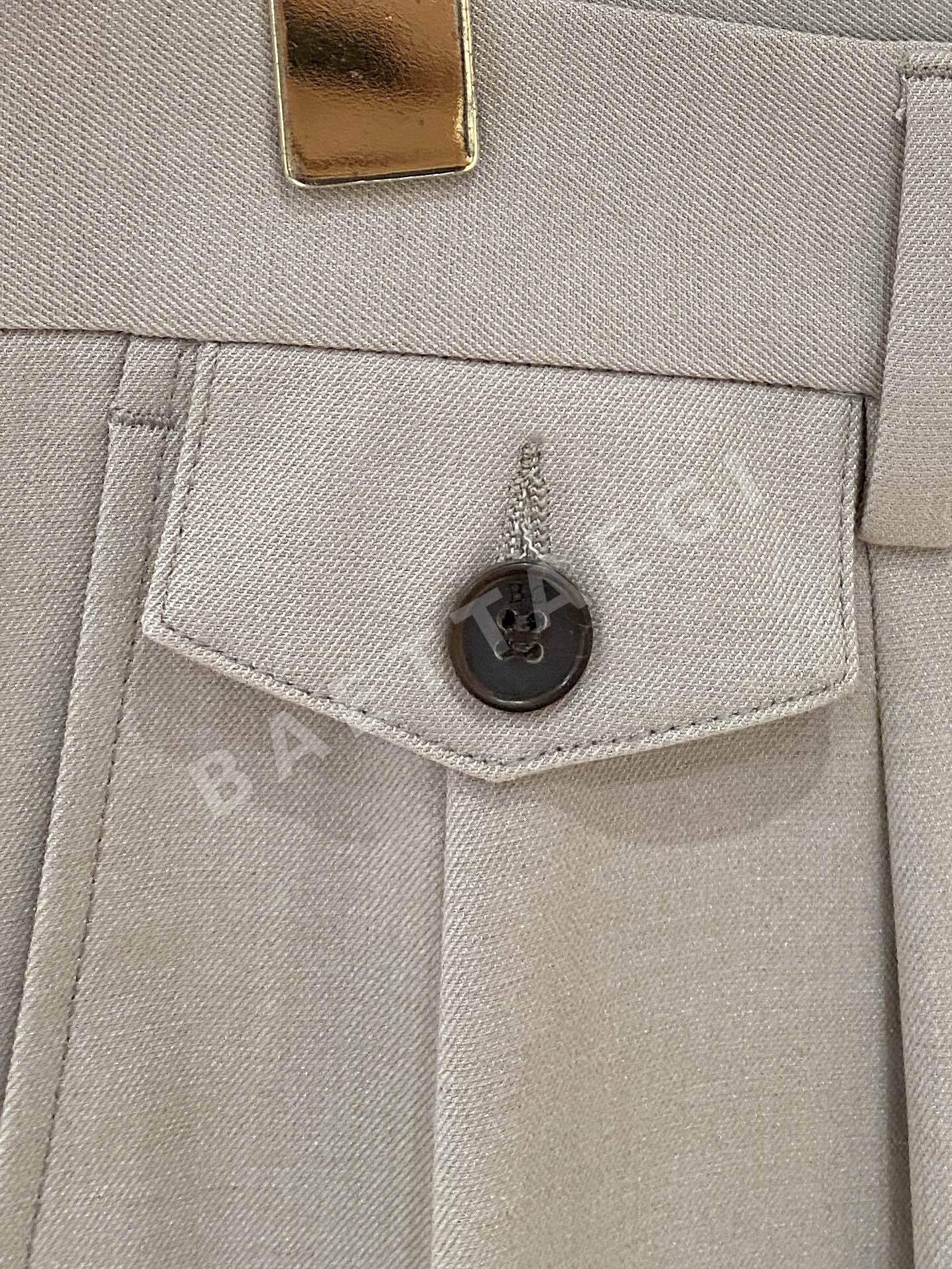 브루넬로쿠치넬리 울 혼방 남성 바지 상세 이미지 5