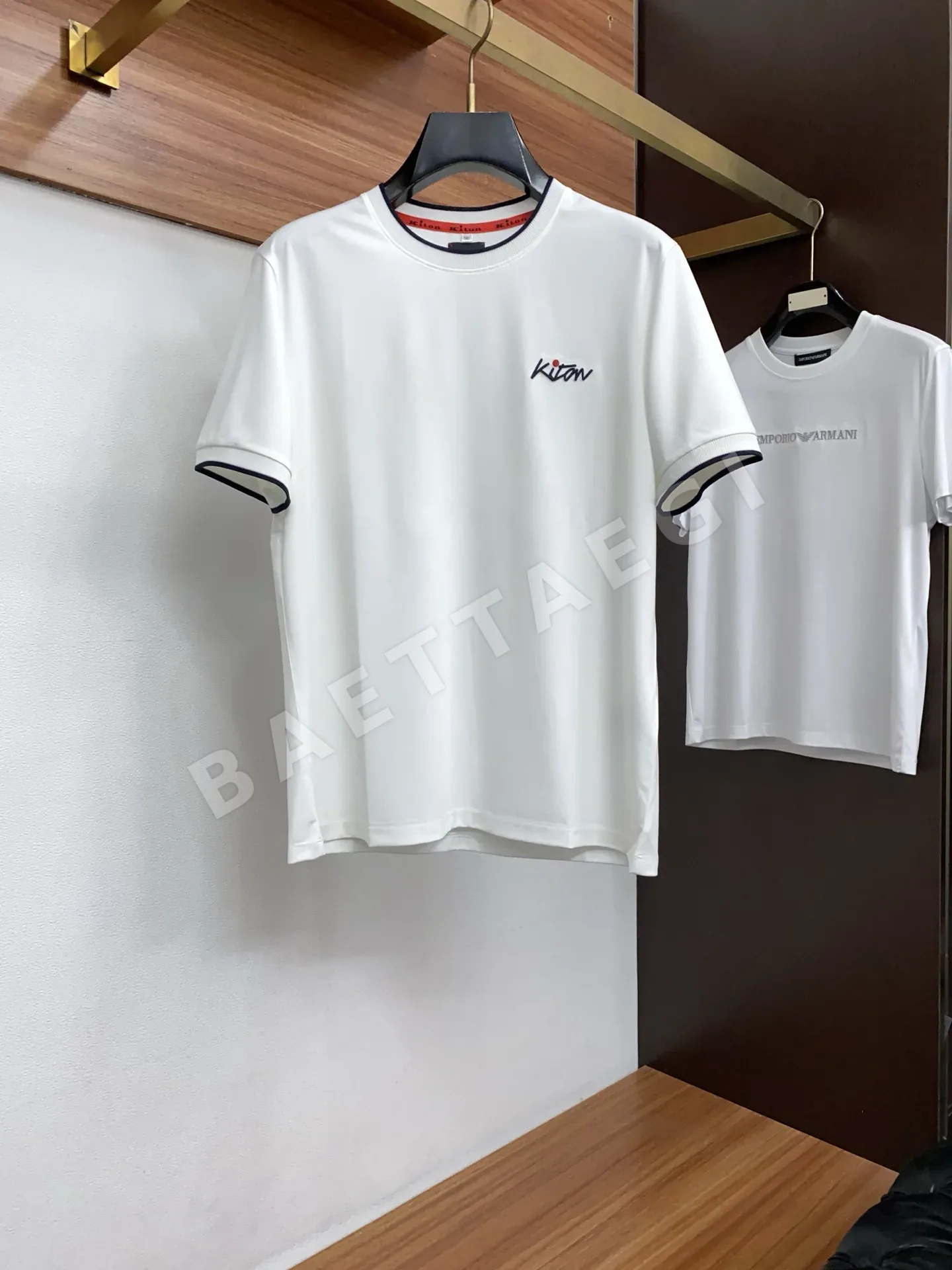 키톤 남성 마셀라이즈드 코튼 반팔 티셔츠 88538