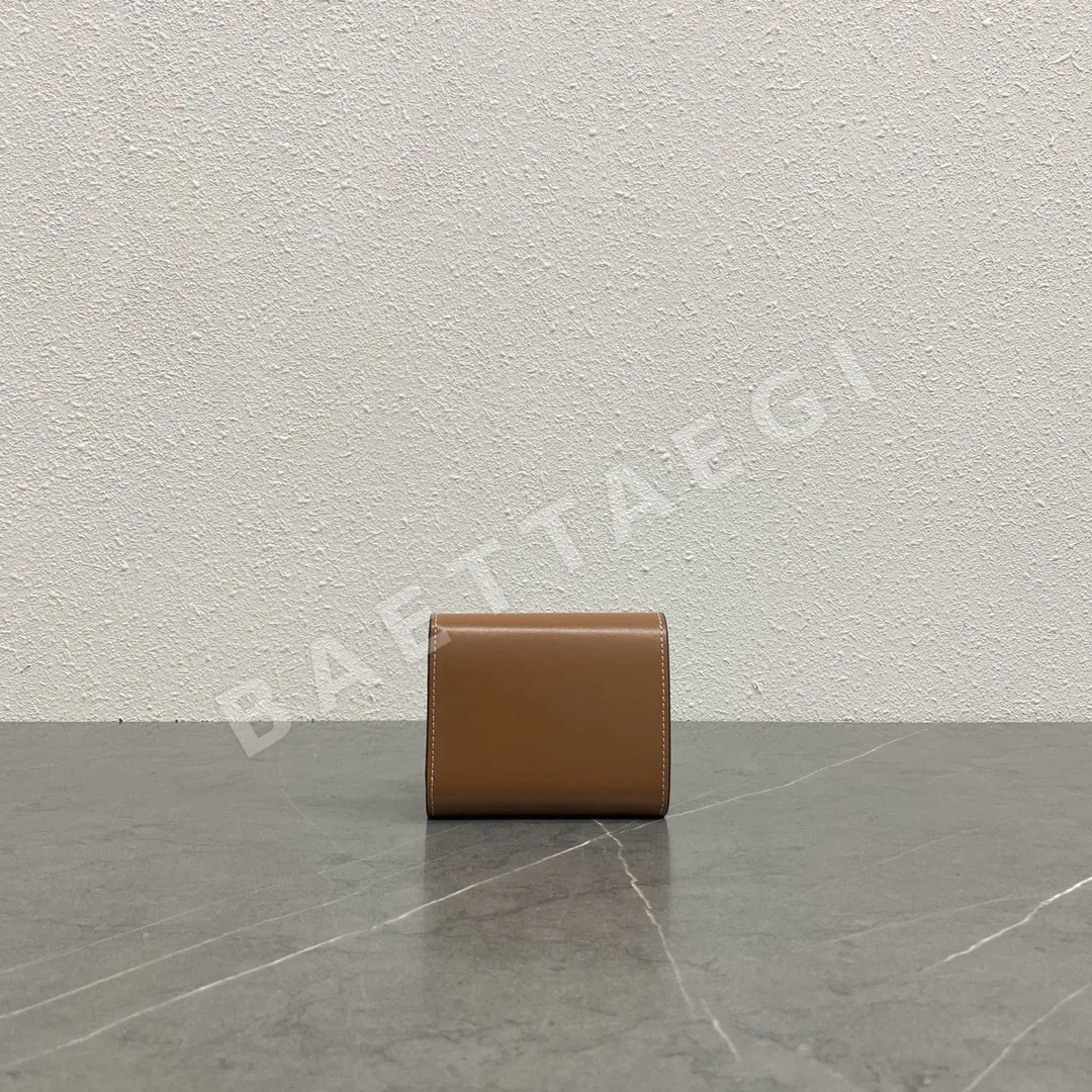 셀린느 브라운 컴팩트 지갑 상세 이미지 3