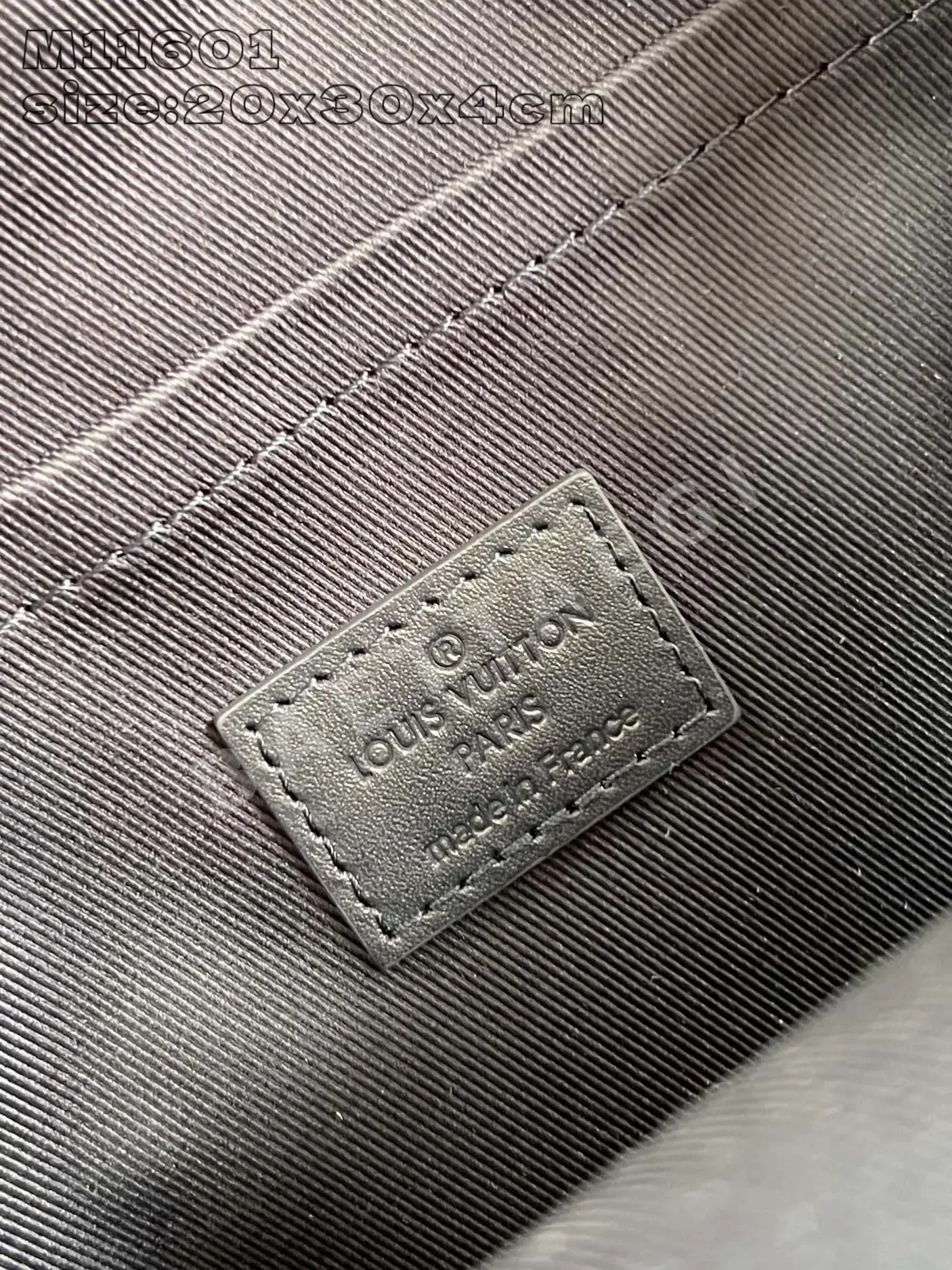 루이비통 다크 블루 파일럿 숄더백 백팩 M11601 상세 이미지 9