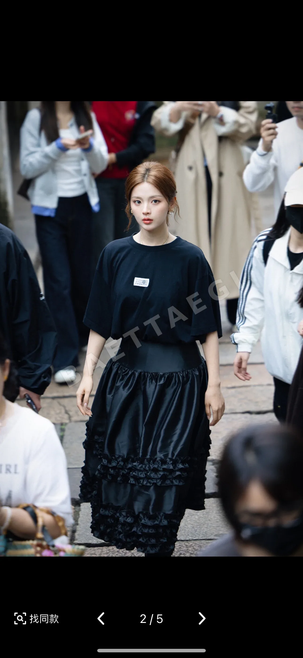 마르지엘라 남성 이중사 반팔 티셔츠 상세 이미지 10