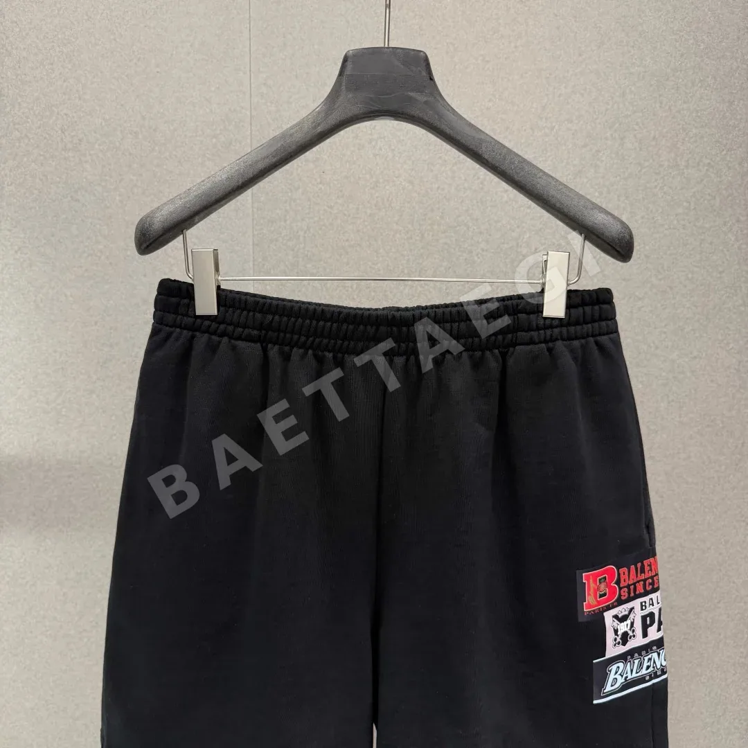 발렌시아가 드로스트링 남성 반바지 상세 이미지 3