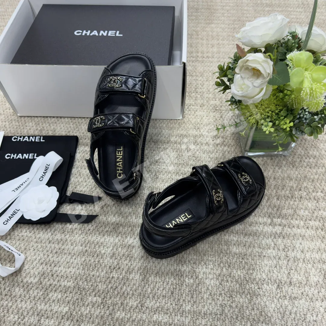 샤넬 24 더블 C 벨크로 캐주얼 샌들 상세 이미지 5
