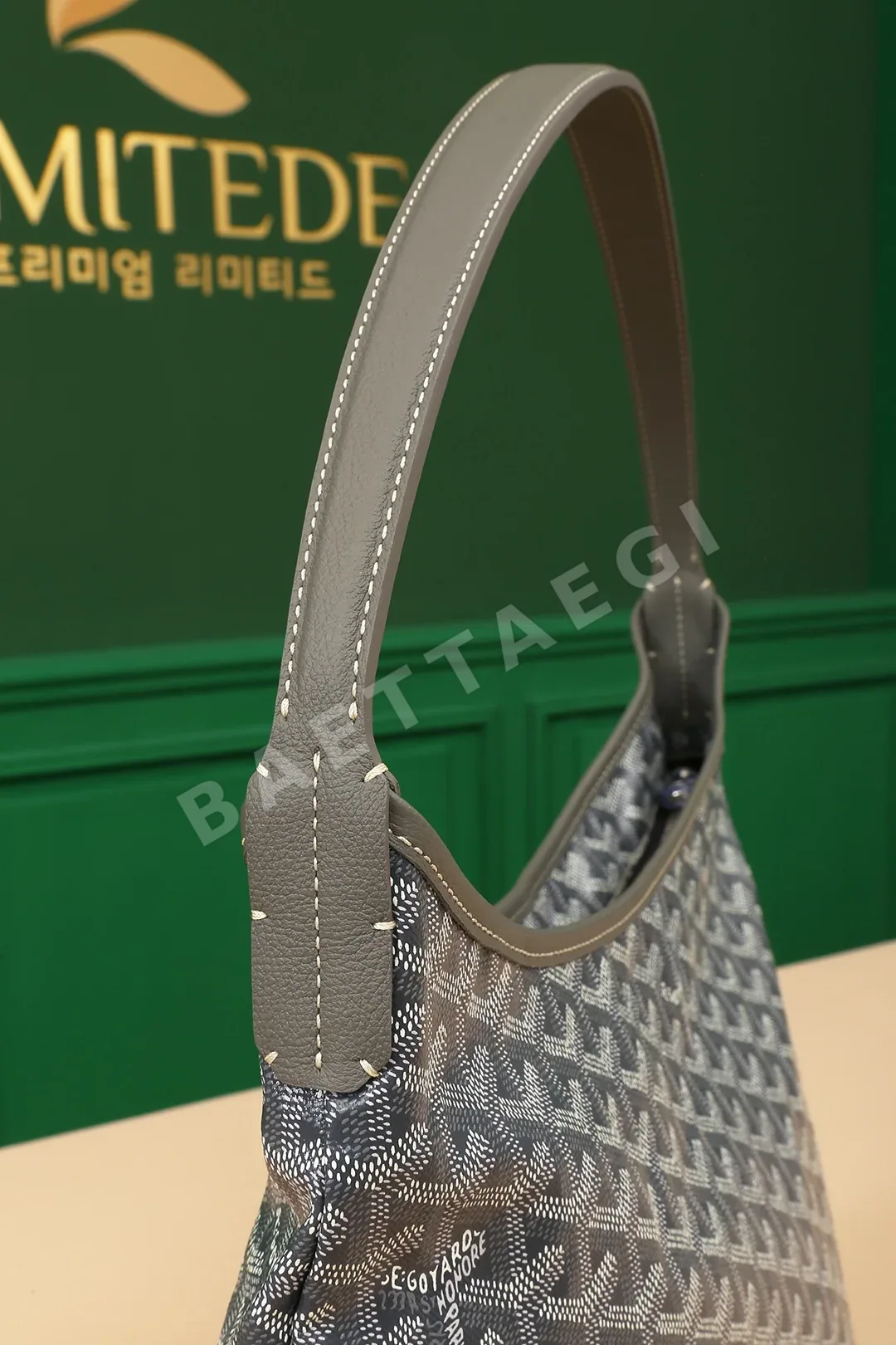 고야드 보헴 호보 캔버스 숄더백 상세 이미지 3