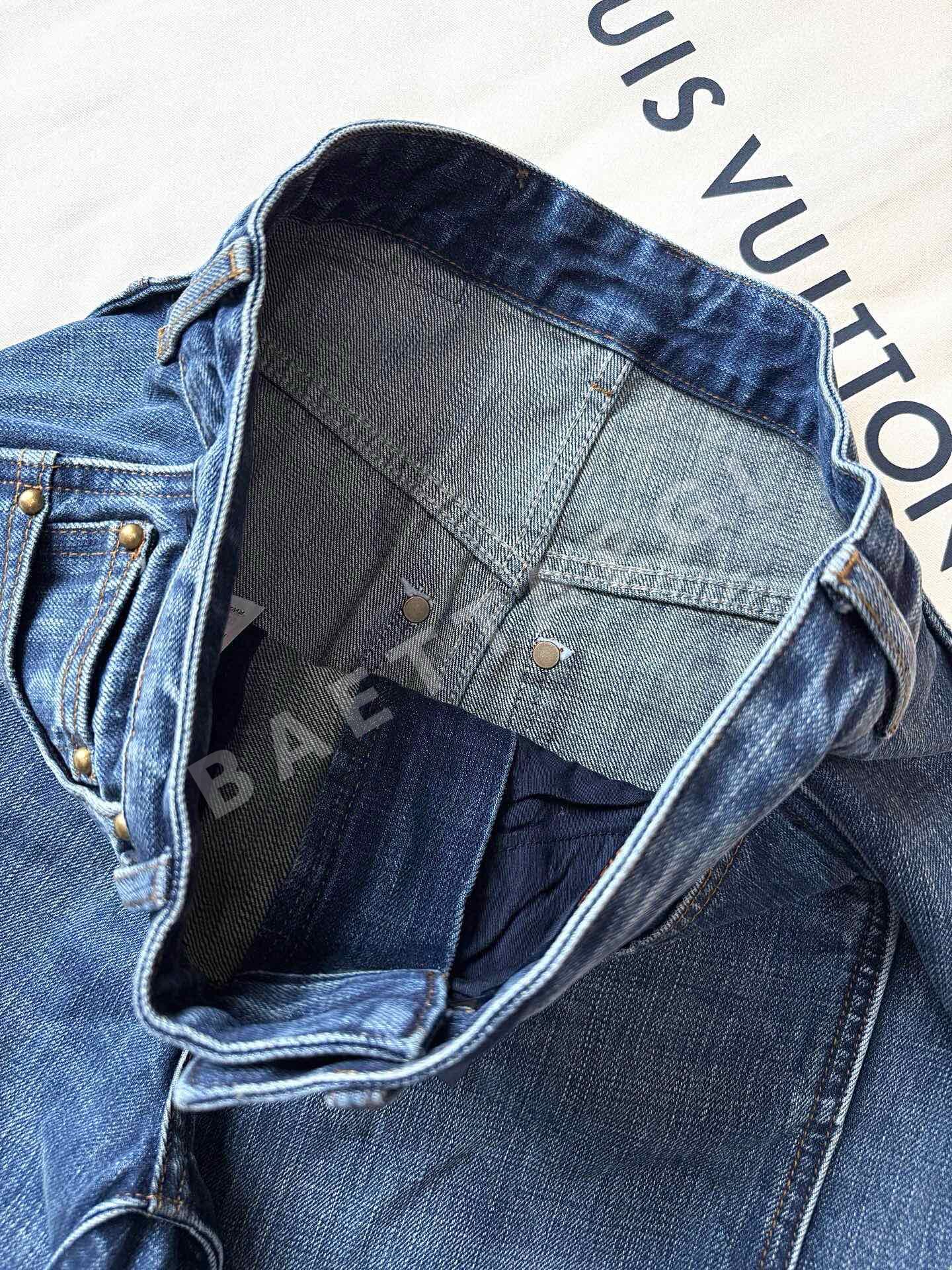 루이비통 데님 남성 팬츠 상세 이미지 5