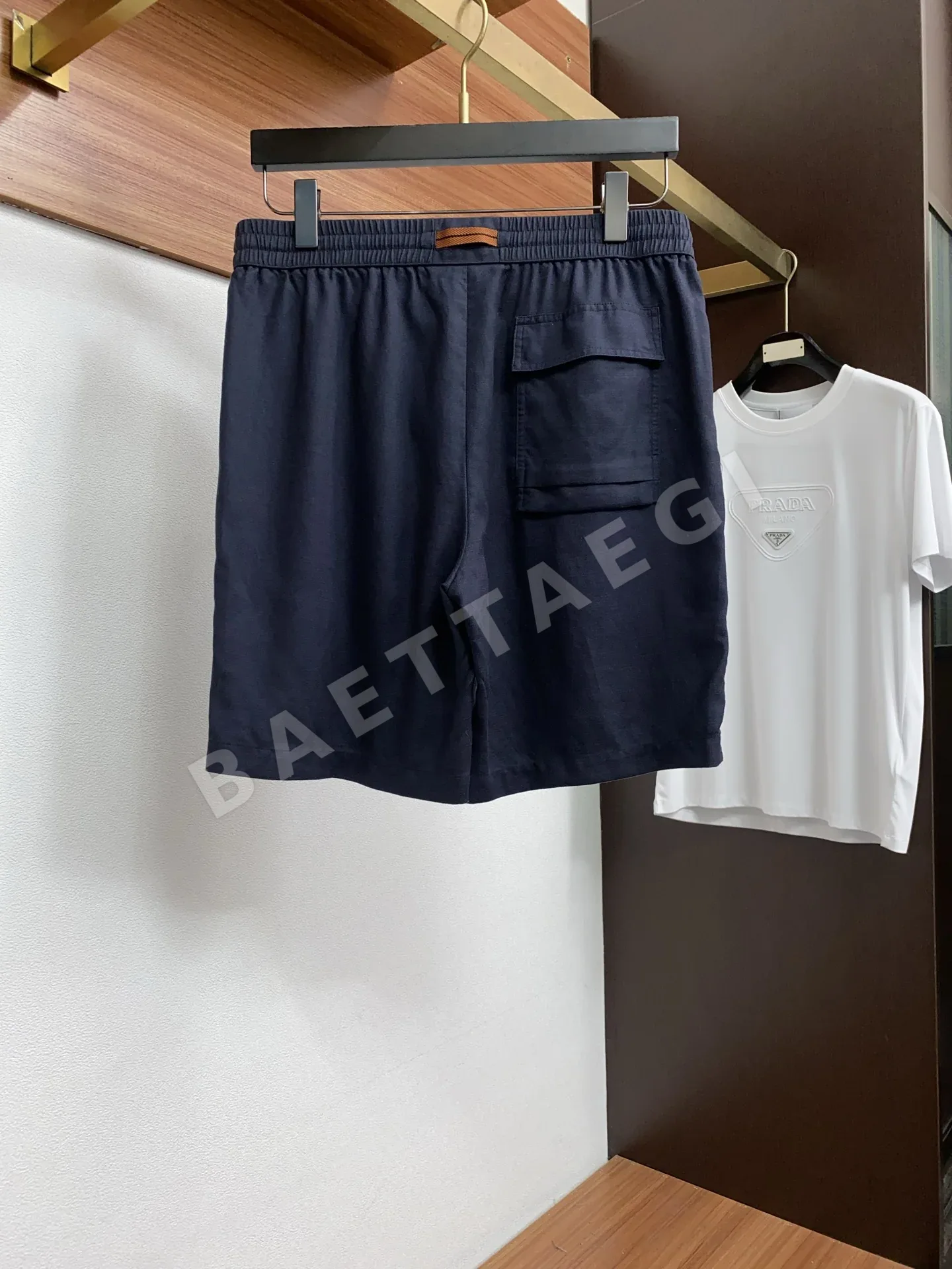 제냐 남성 린넨 반바지 상세 이미지 9