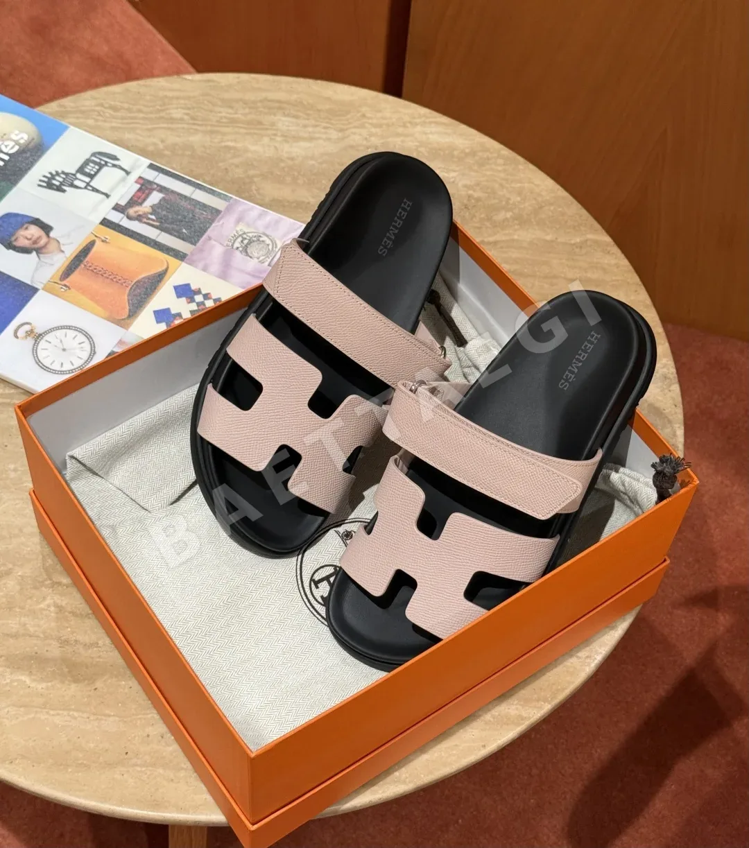 에르메스 시프르 샌들 Calfskin 디자인 상세 이미지 3