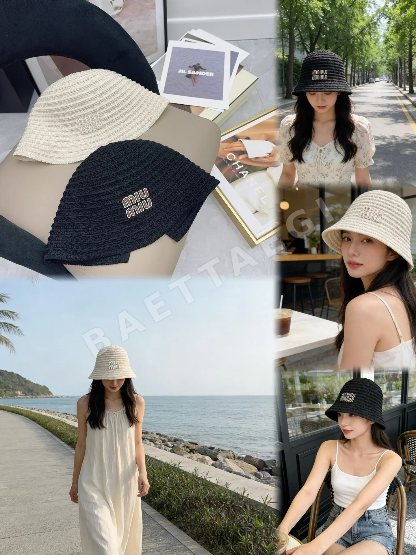 미우미우 모자 80787 Miu Miu Cap 상세 이미지 16