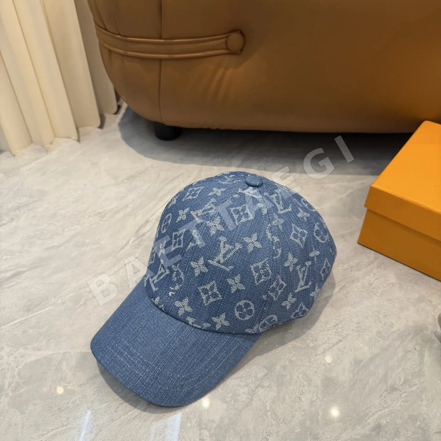루이비통 데님 모노그램 야구모자 상세 이미지 6