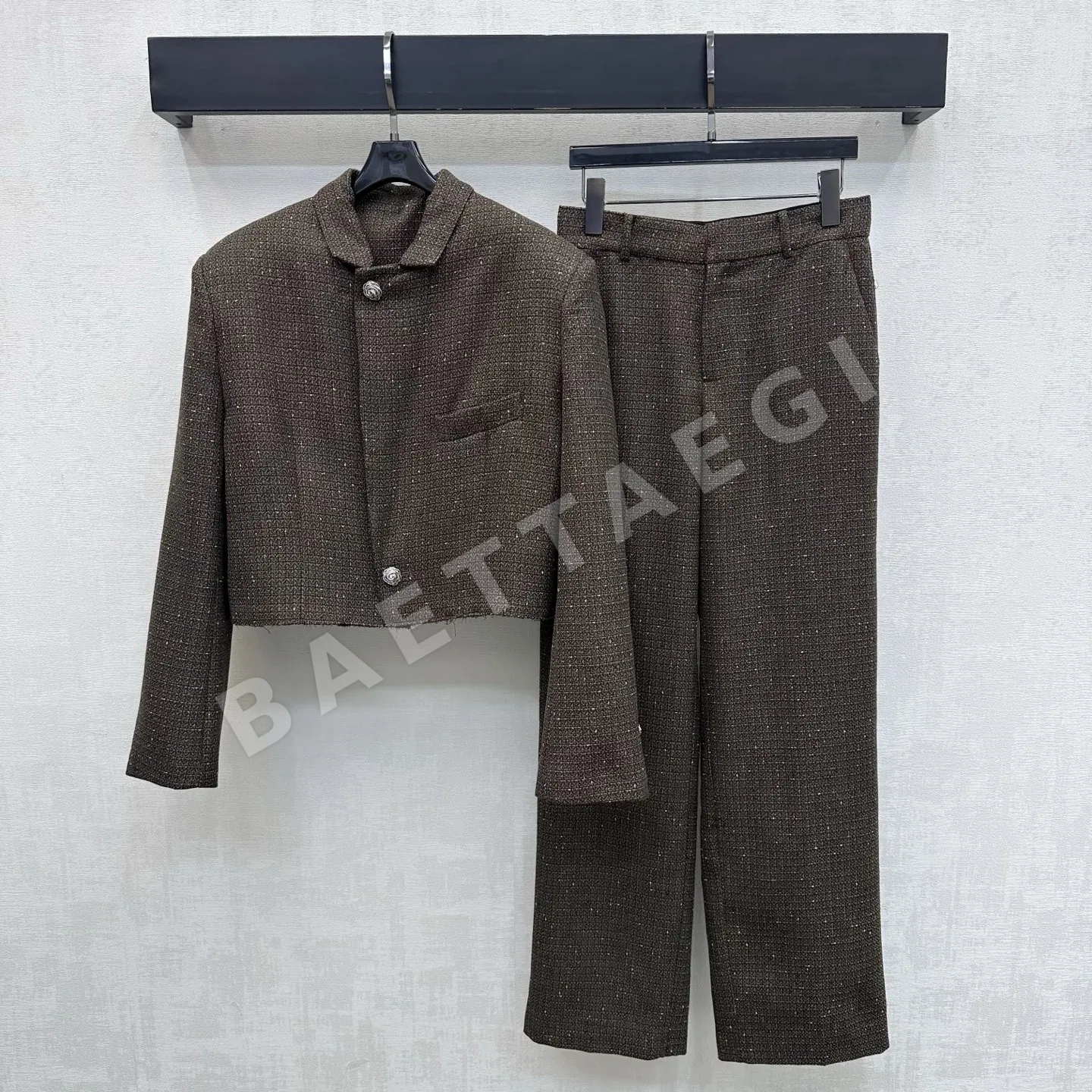 샤넬 트위드 여성 바지 상세 이미지 9