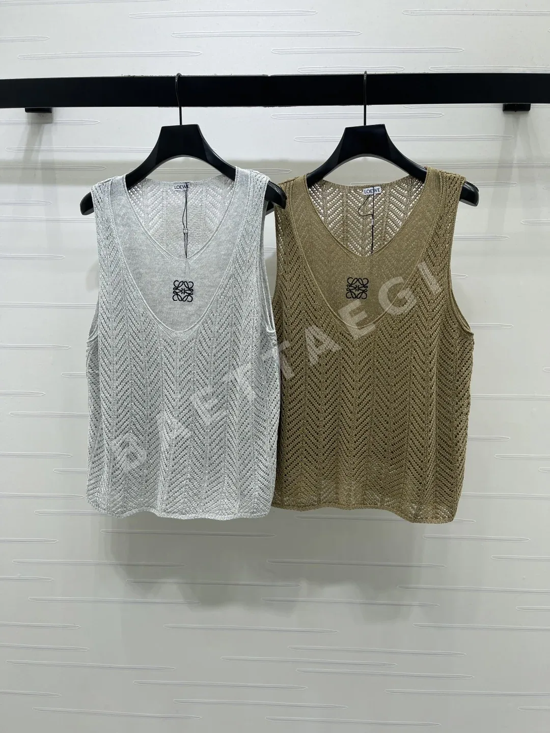 로에베 여성 코튼 반팔 티셔츠 96862