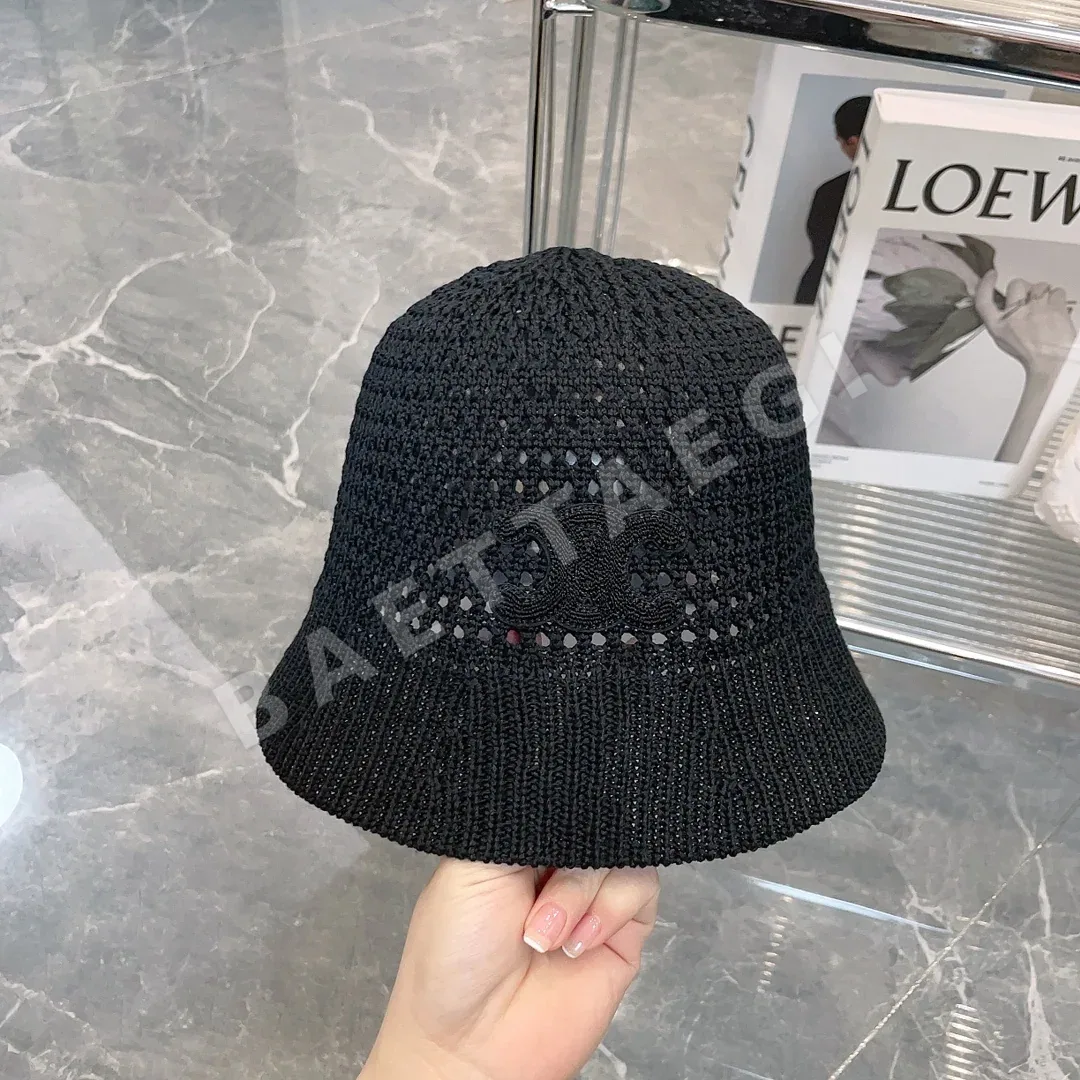 셀린느 오픈워크 짜임 버킷햇 상세 이미지 3