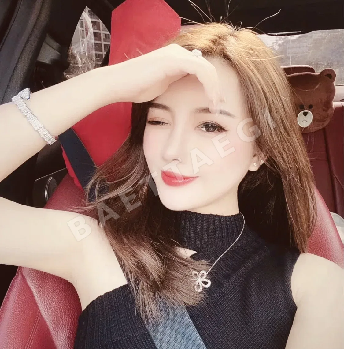 반클리프앤아펠 18k 골드 플로럴 다이아몬드 목걸이 상세 이미지 2