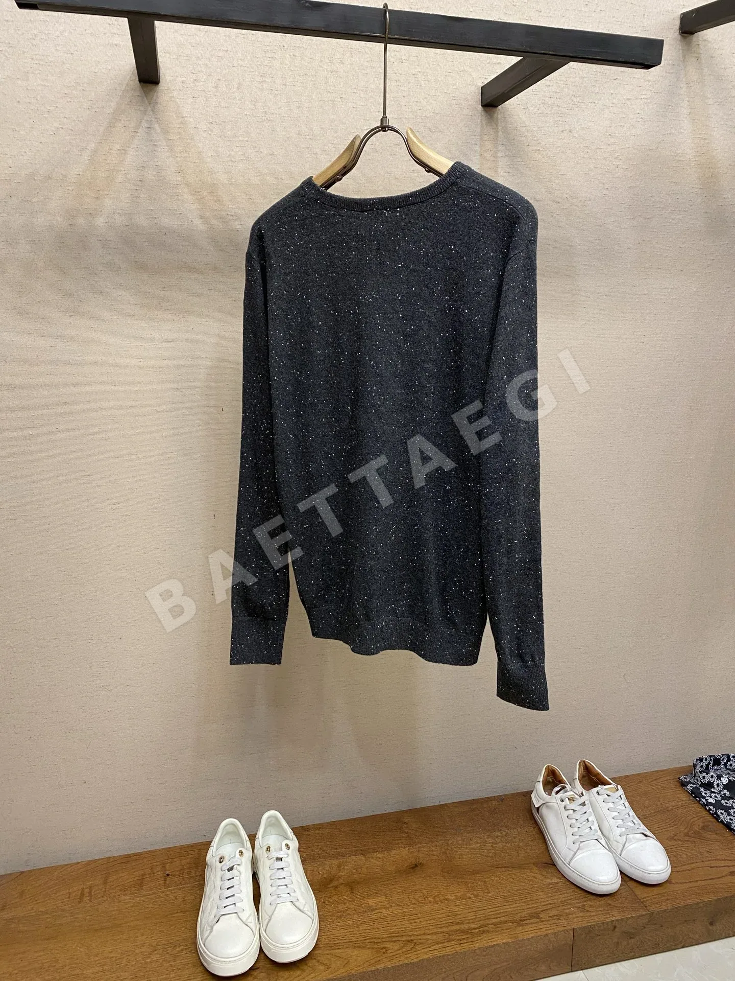 디올 자수 도트 남성 니트 상세 이미지 2