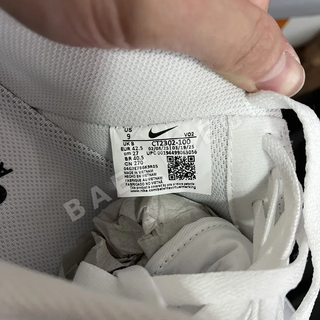 나이키 [GX] 에어 포스 1 로우 CT2302-100 201204 Nike Air Force 1 Low '07 White Black 상세 이미지 5