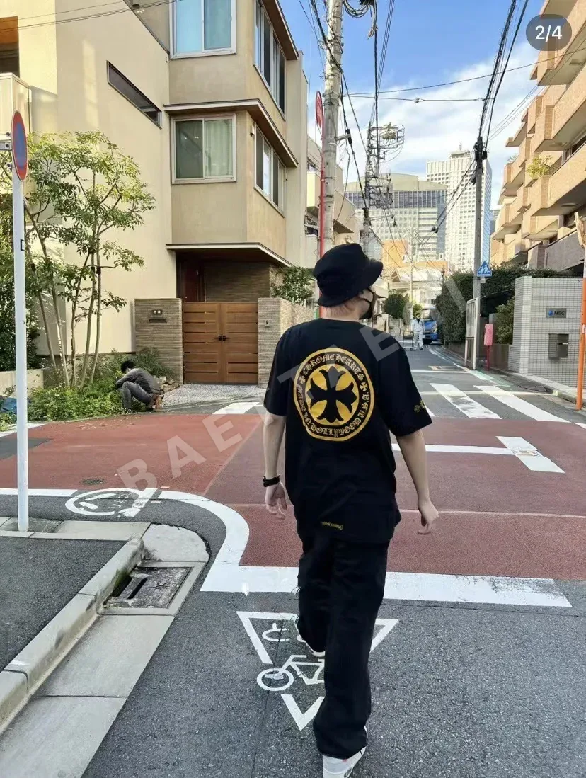 크롬하츠 골드코인 크로스 남성 반팔 티셔츠 상세 이미지 13