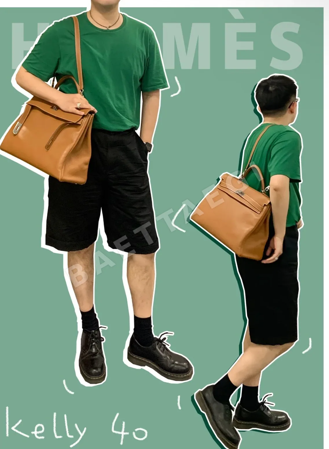 에르메스 켈리 40 cm 가방 상세 이미지 5