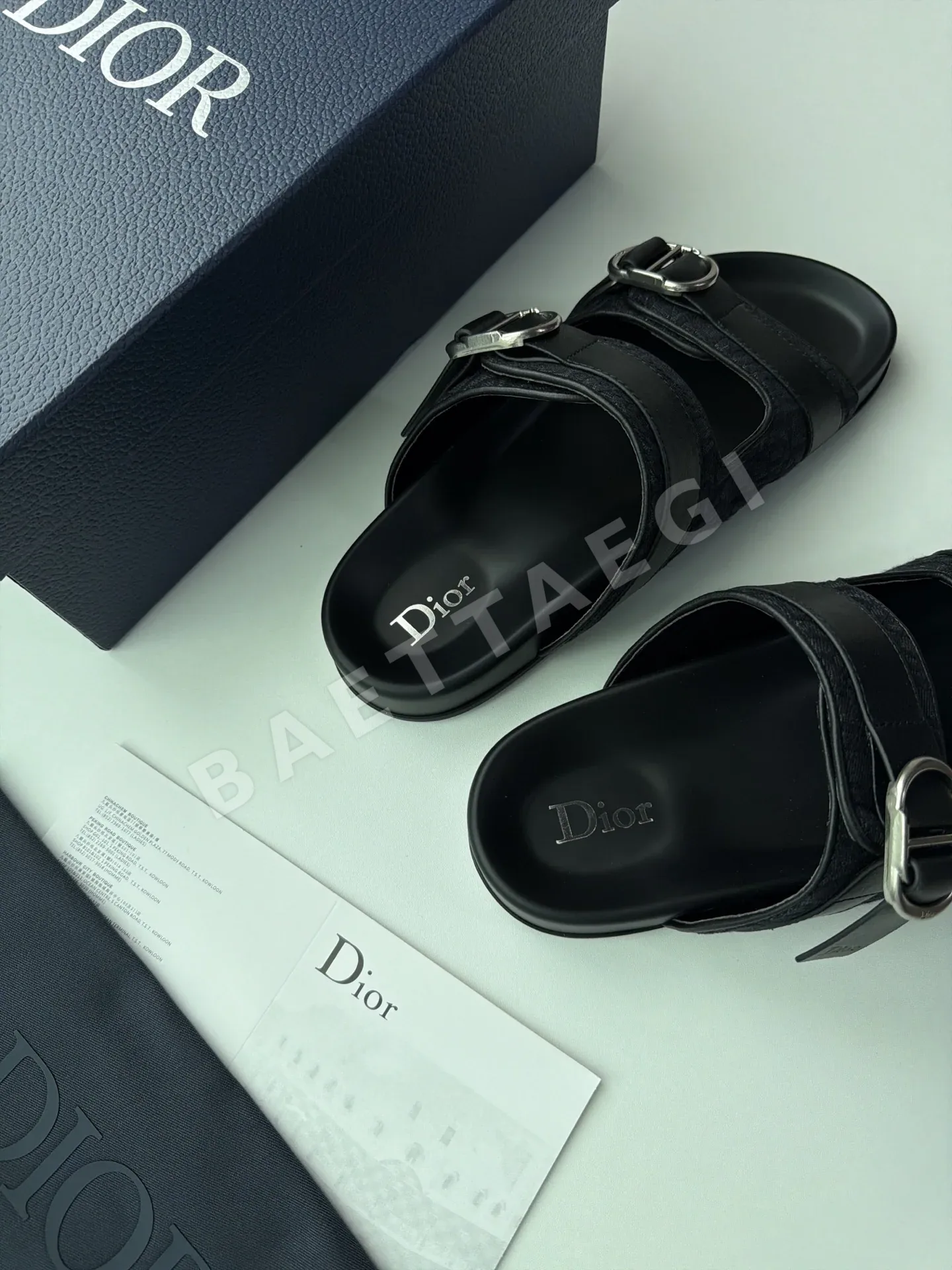 디올 D-오르 아쿠아 벨벳 샌달 상세 이미지 8