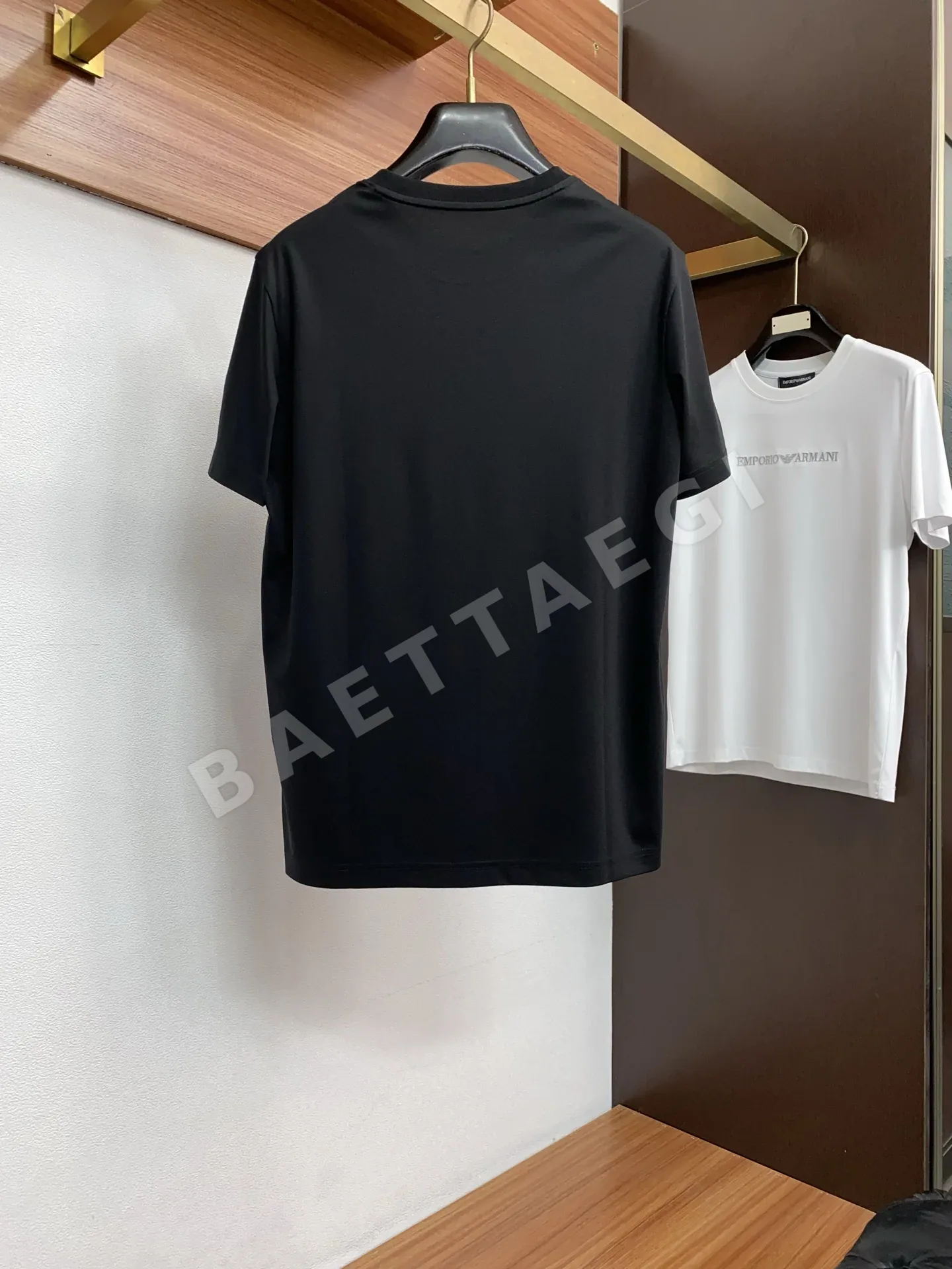 몽클레르 머서라이즈드 코튼 크루넥 반팔 티셔츠 P270 상세 이미지 10