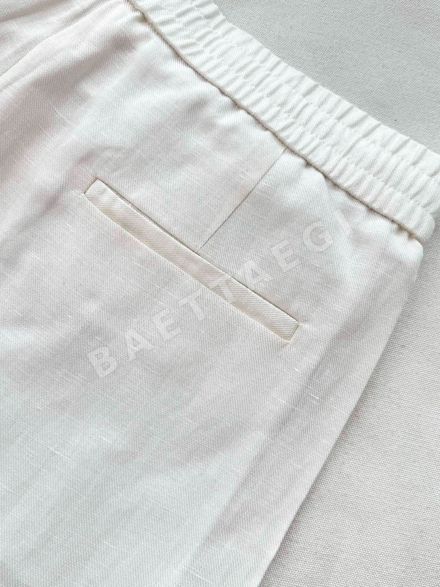 브루넬로쿠치넬리 드로스트링 린넨 남성 바지 상세 이미지 7