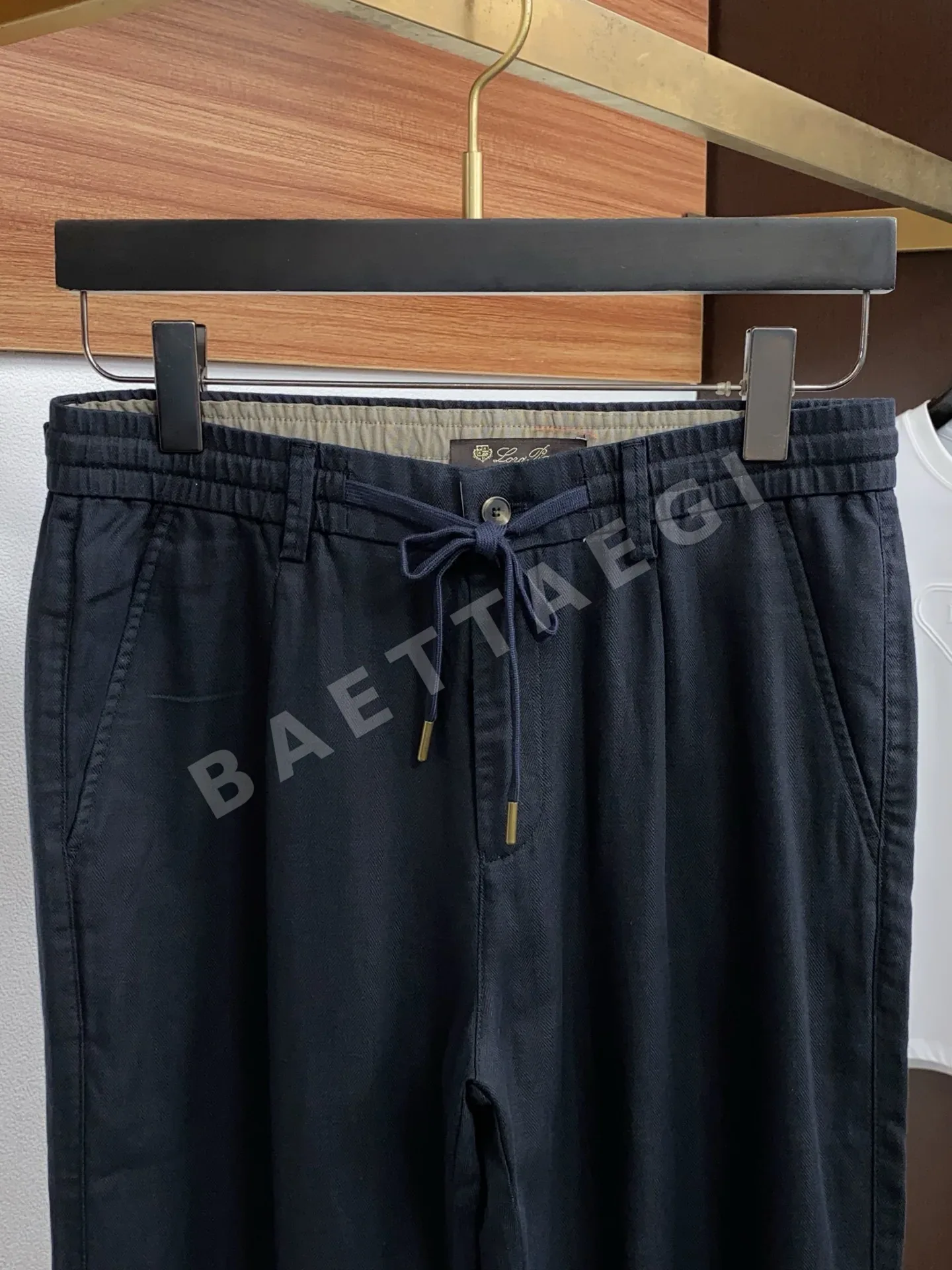 로로피아나 남성 린넨 팬츠 상세 이미지 3