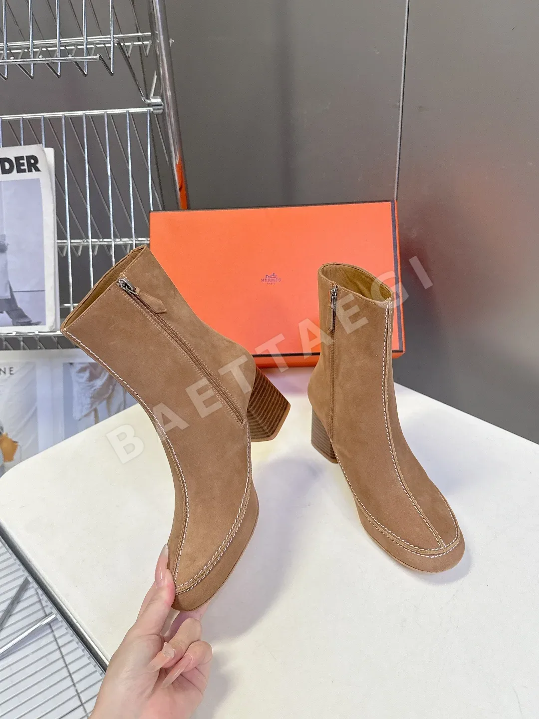 에르메스 모린 앵클 부츠(Maureen Ankle Boot) 상세 이미지 4