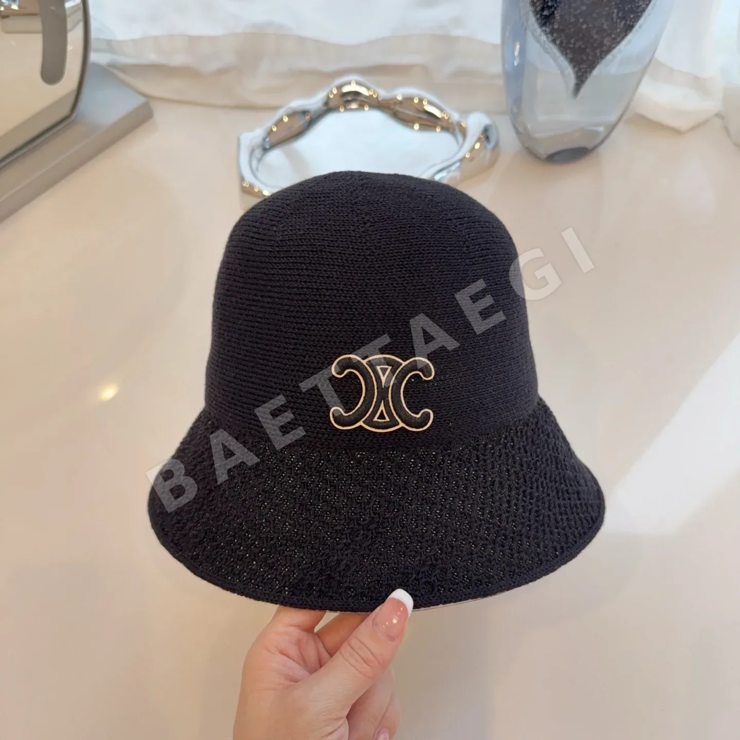 셀린느 니트 버킷 햇 상세 이미지 2