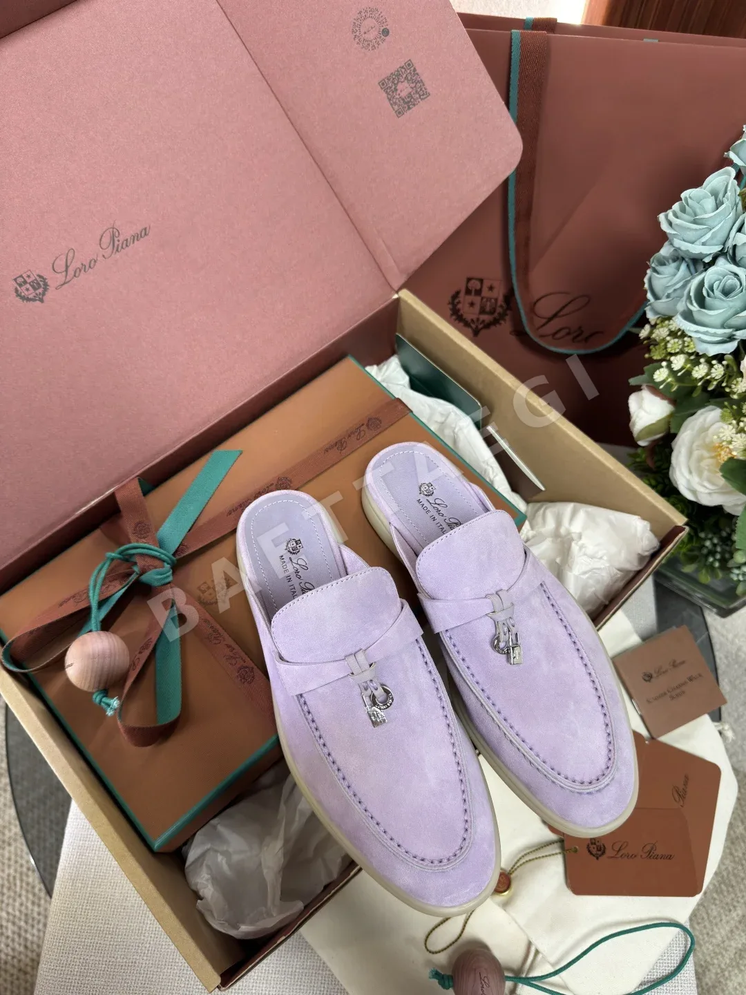 로로피아나 여성 슬리퍼 뮬 93686