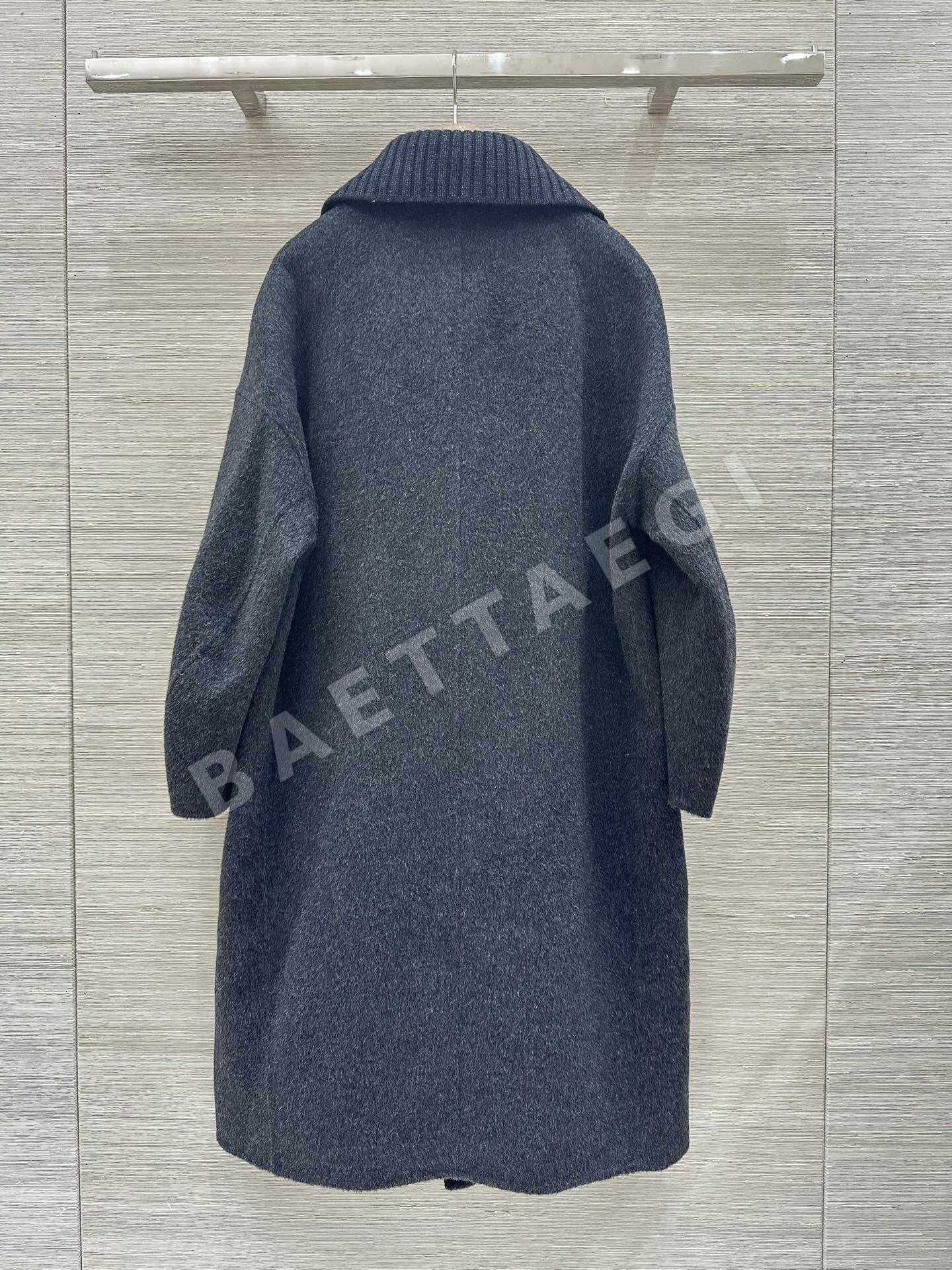로로피아나 캐시미어 울 투피스 양면 코트 자켓 상세 이미지 9