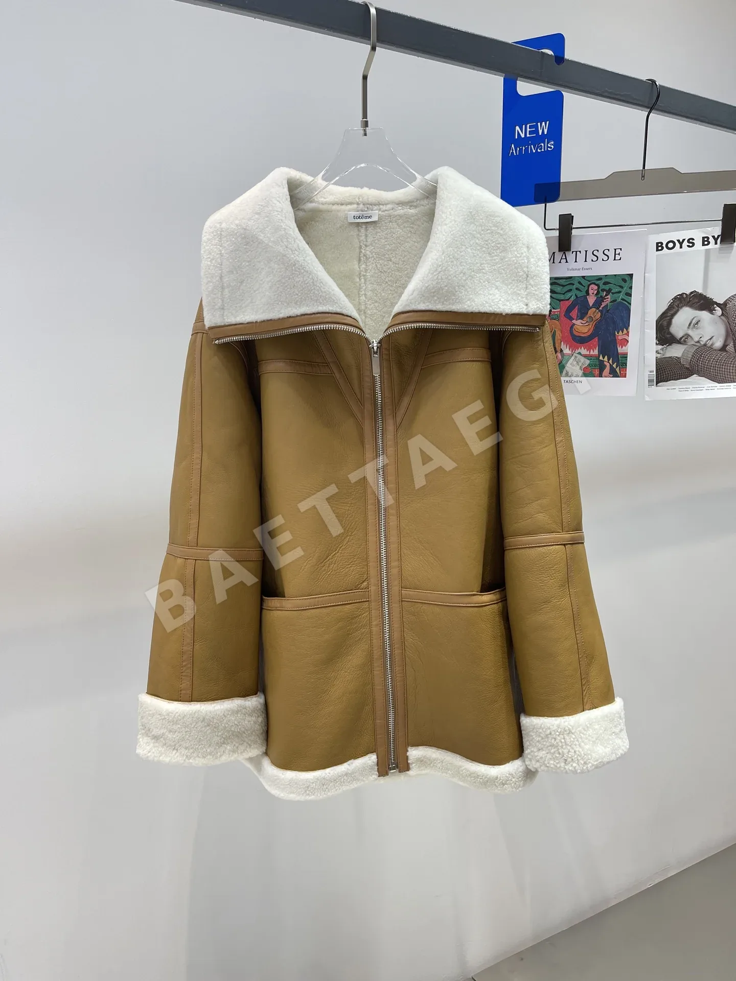 토템 울 퍼 여성 자켓 207157