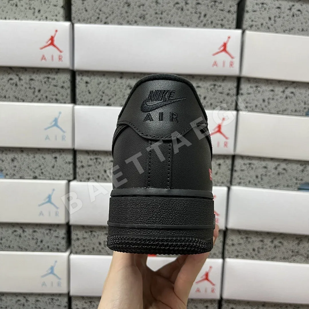 나이키 [MAX] 에어 포스 1 로우 CU9225-001 201086 Nike Air Force 1 Low Supreme Black 상세 이미지 8
