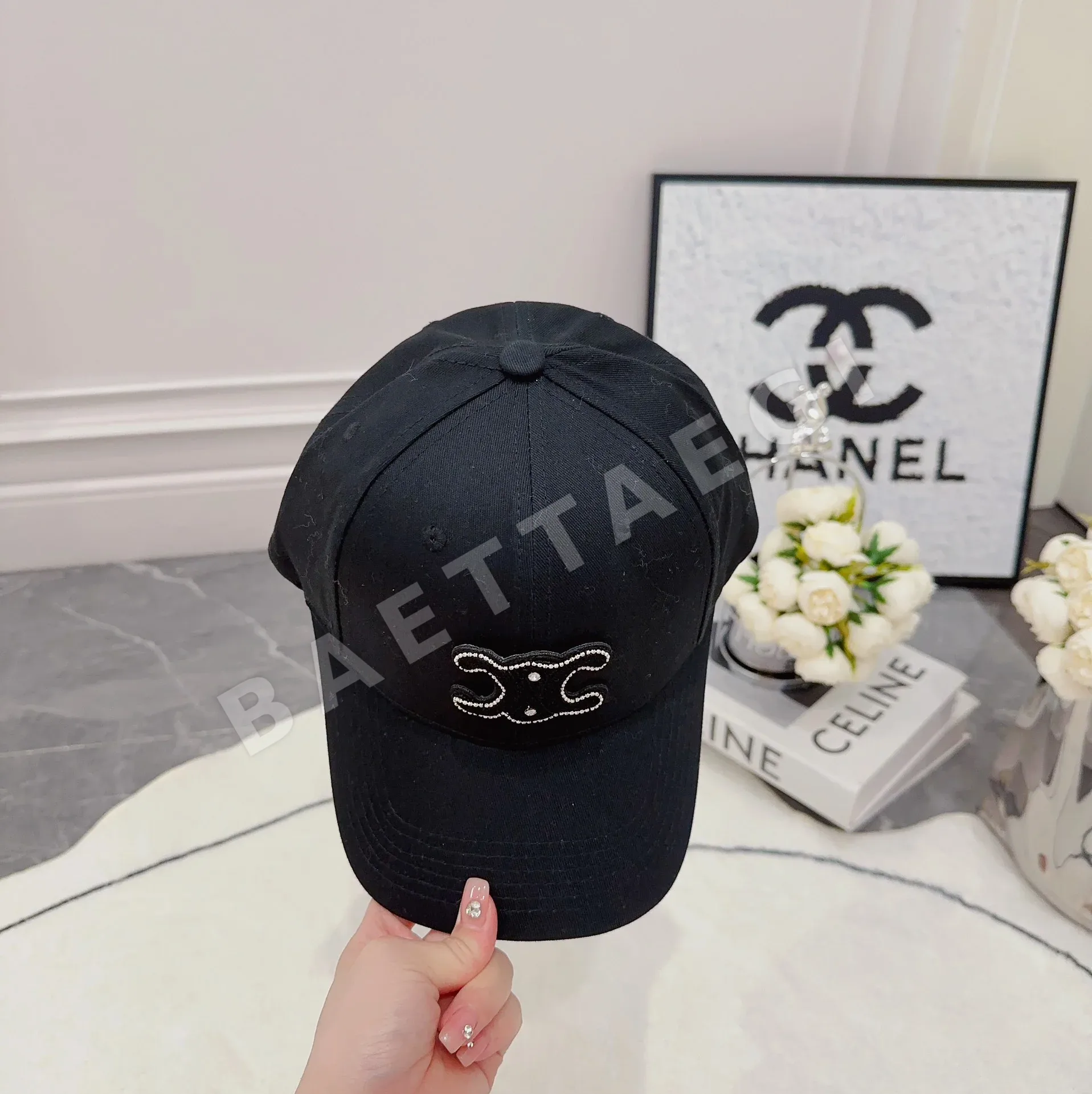 셀린느 클래식 자수 야구모자 상세 이미지 6
