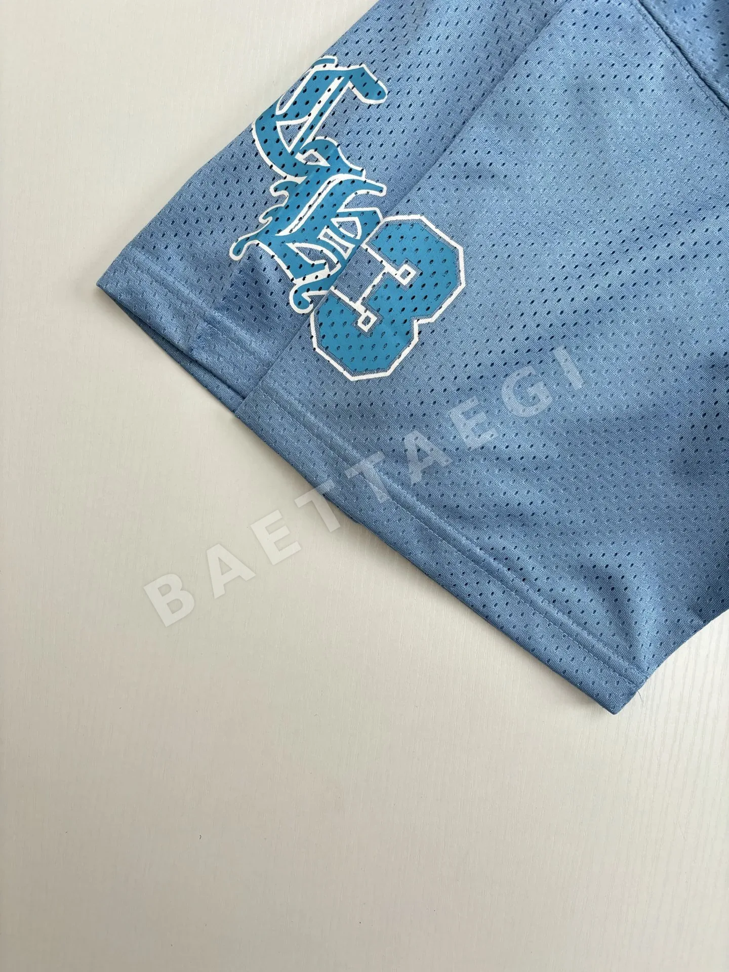 크롬하츠 메시 글리터 하키 반팔 티셔츠 상세 이미지 8