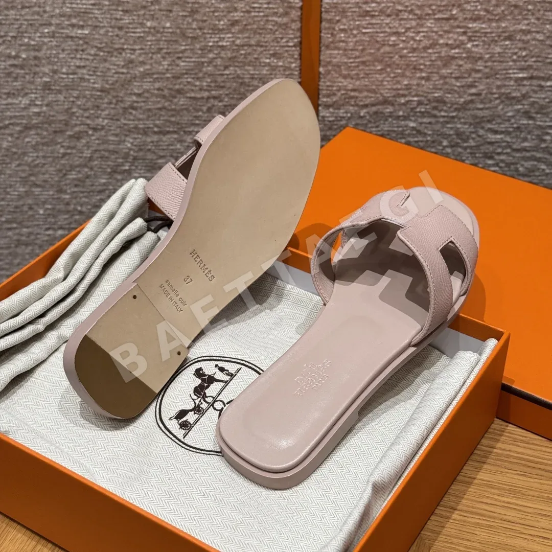 에르메스 오란 샌들 가죽 H 컷아웃 상세 이미지 8