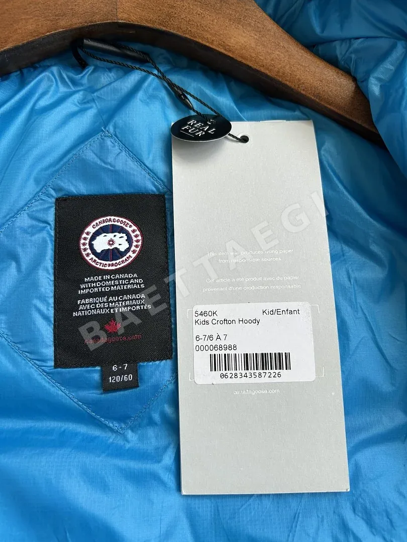 캐나다구스 [TOP] 블루 205737 Canada Goose Kids E5460 상세 이미지 4