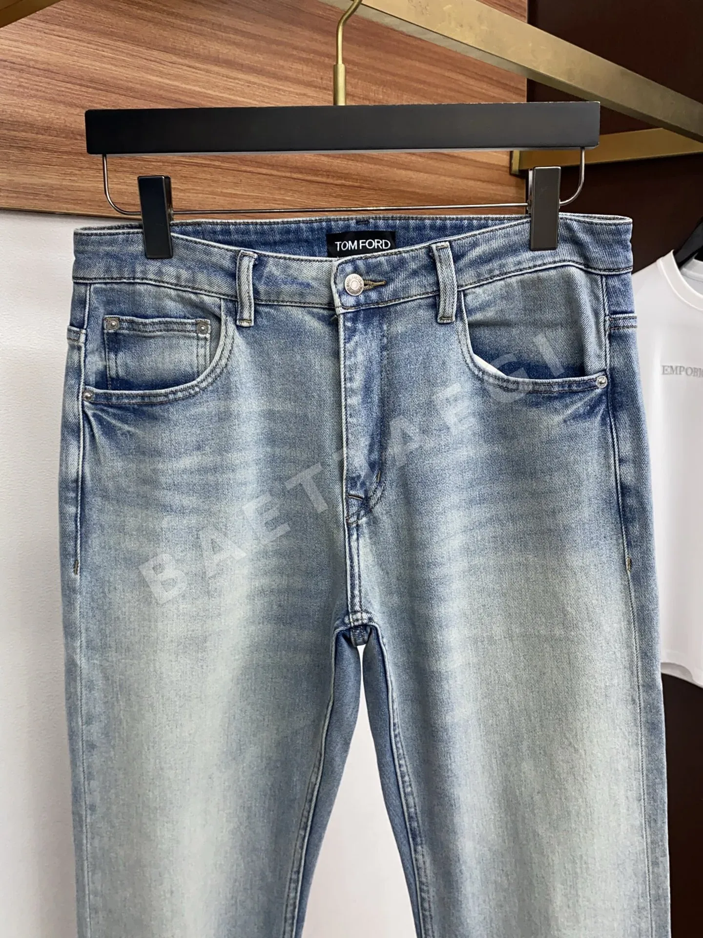 톰포드 남성 데님 바지 상세 이미지 3
