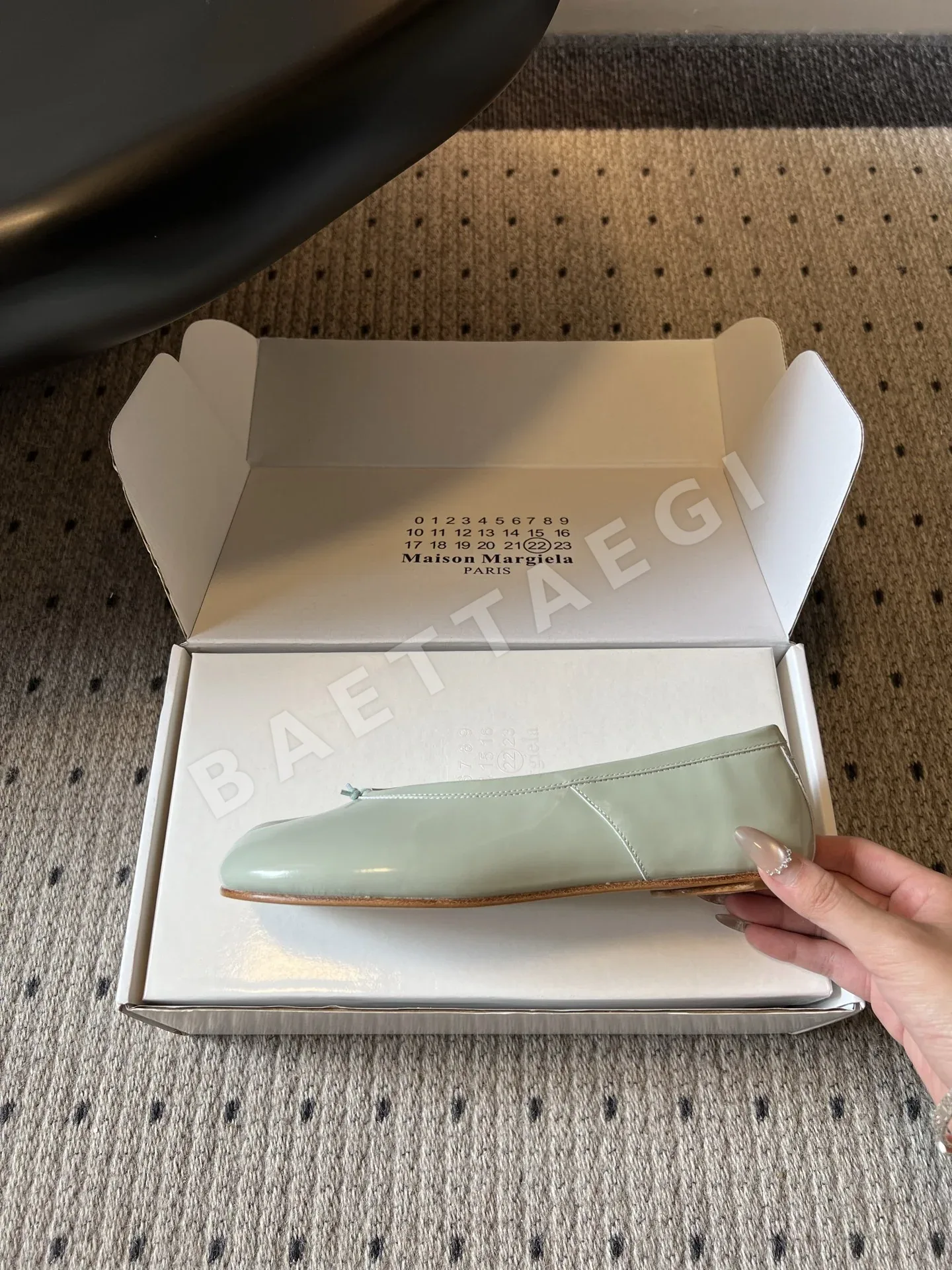 마르지엘라 스플릿토 발레 플랫 상세 이미지 5