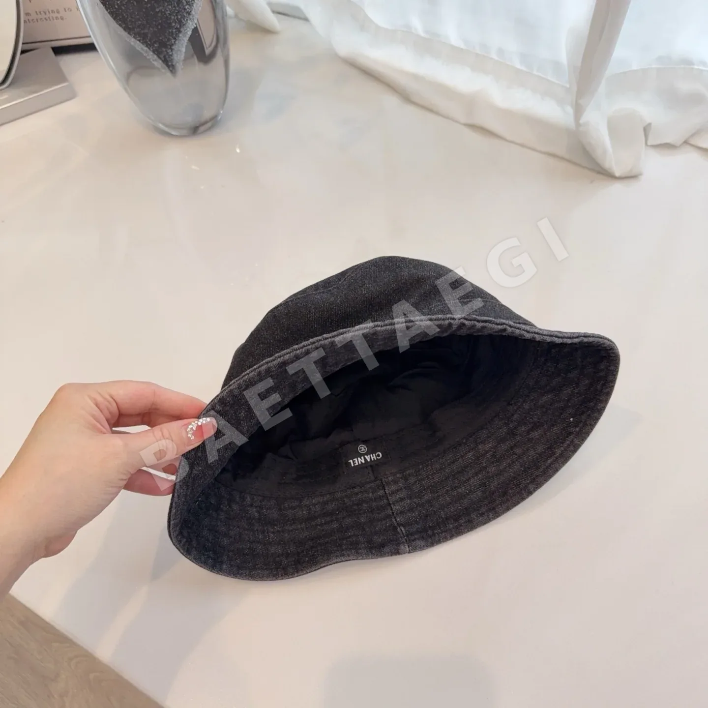 샤넬 데님 야구모자 상세 이미지 9
