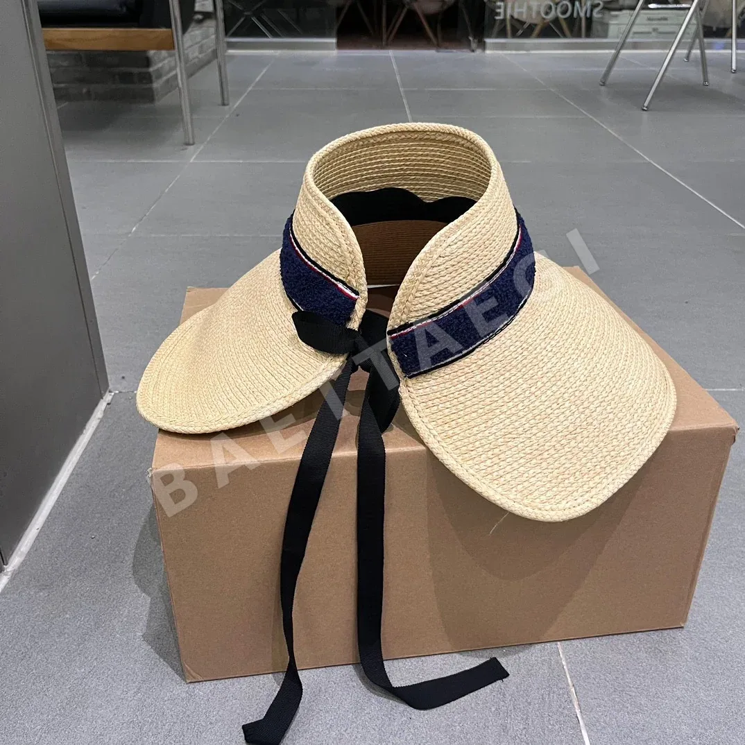 미우미우 라피아 밀짚 모자 상세 이미지 3